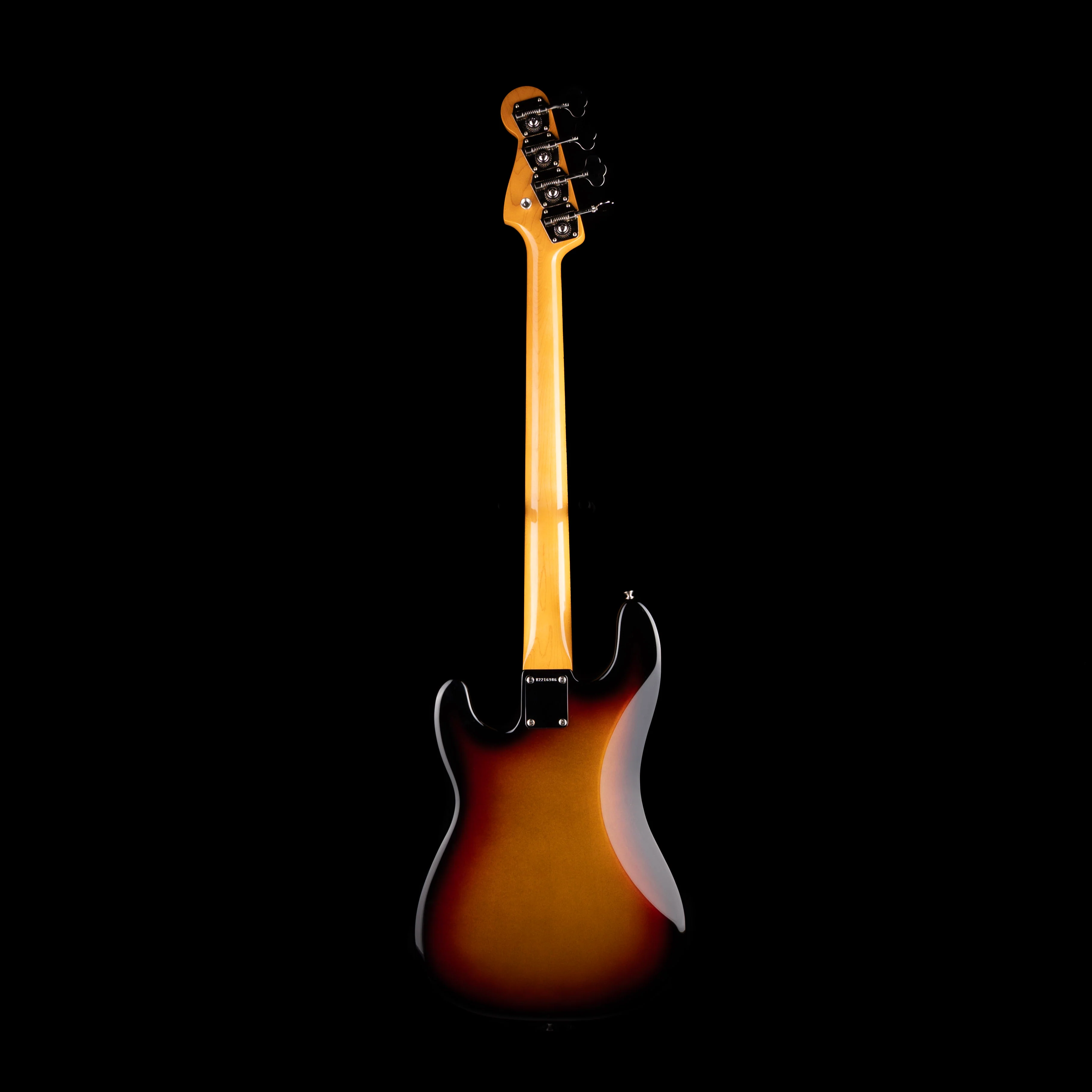 Pre Owned 2022 Fender American Vintage II 1960 Precision Bass 3-Tone Sunburst With Custom Shop Pickups With OHSC - Image 7