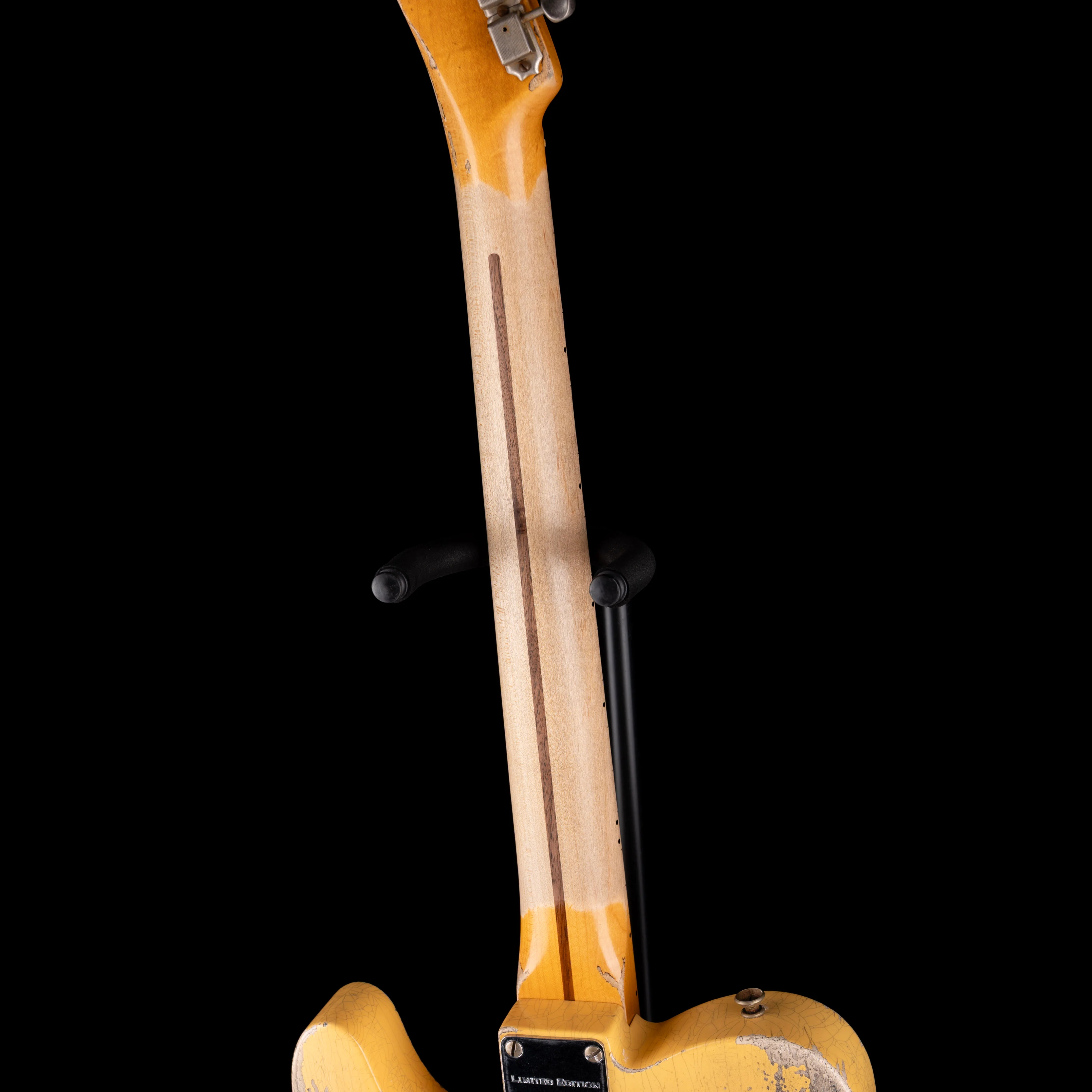 Pre Owned 2022 Fender Custom Shop Limited Edition 50's Pine Esquire, Super Heavy Relic Nocaster Blonde With OHSC - Image 12