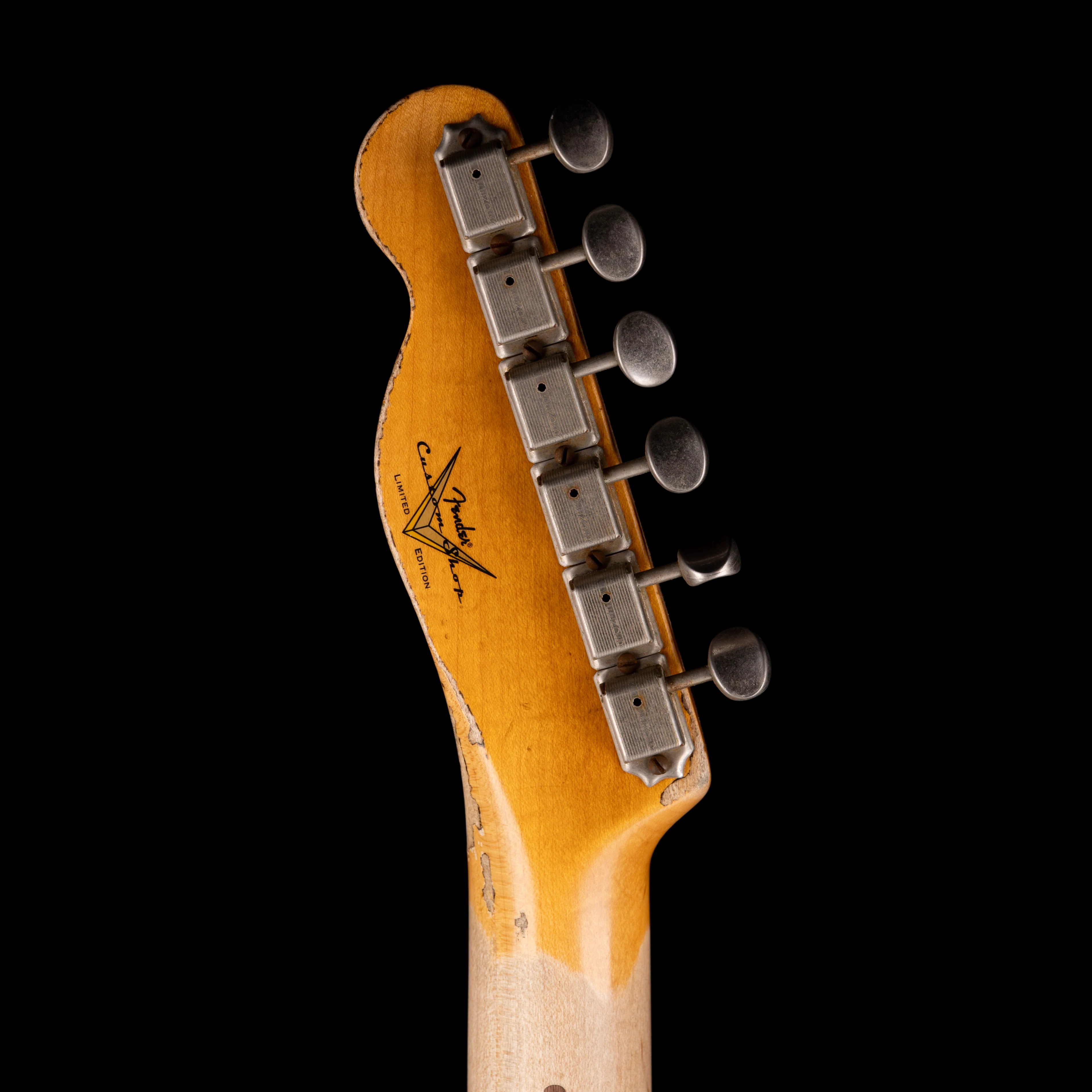 Pre Owned 2022 Fender Custom Shop Limited Edition 50's Pine Esquire, Super Heavy Relic Nocaster Blonde With OHSC - Image 14