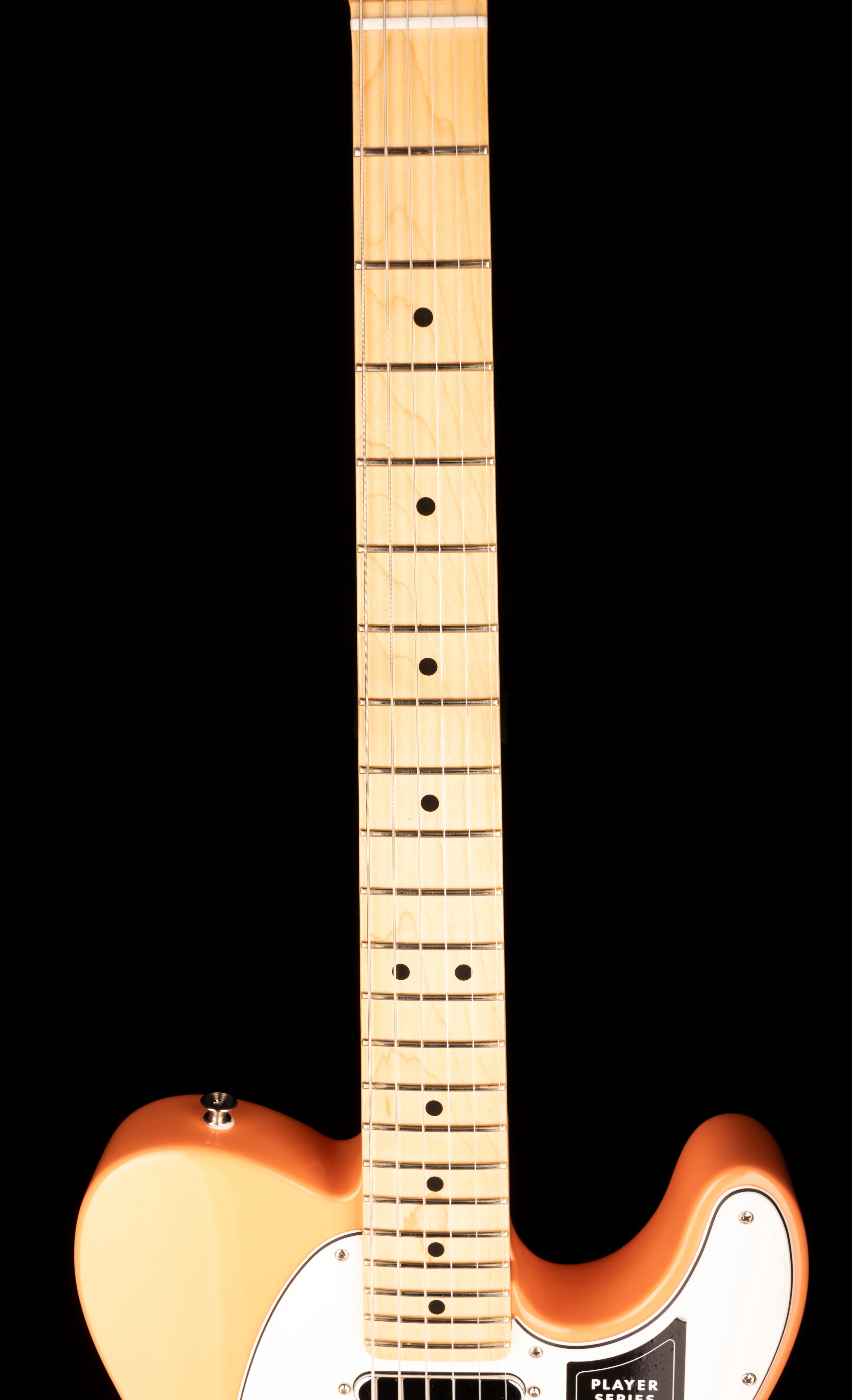 Pre Owned 2022 Fender Limited Edition Player Series Telecaster Pacific Peach With Gig Bag - Image 10