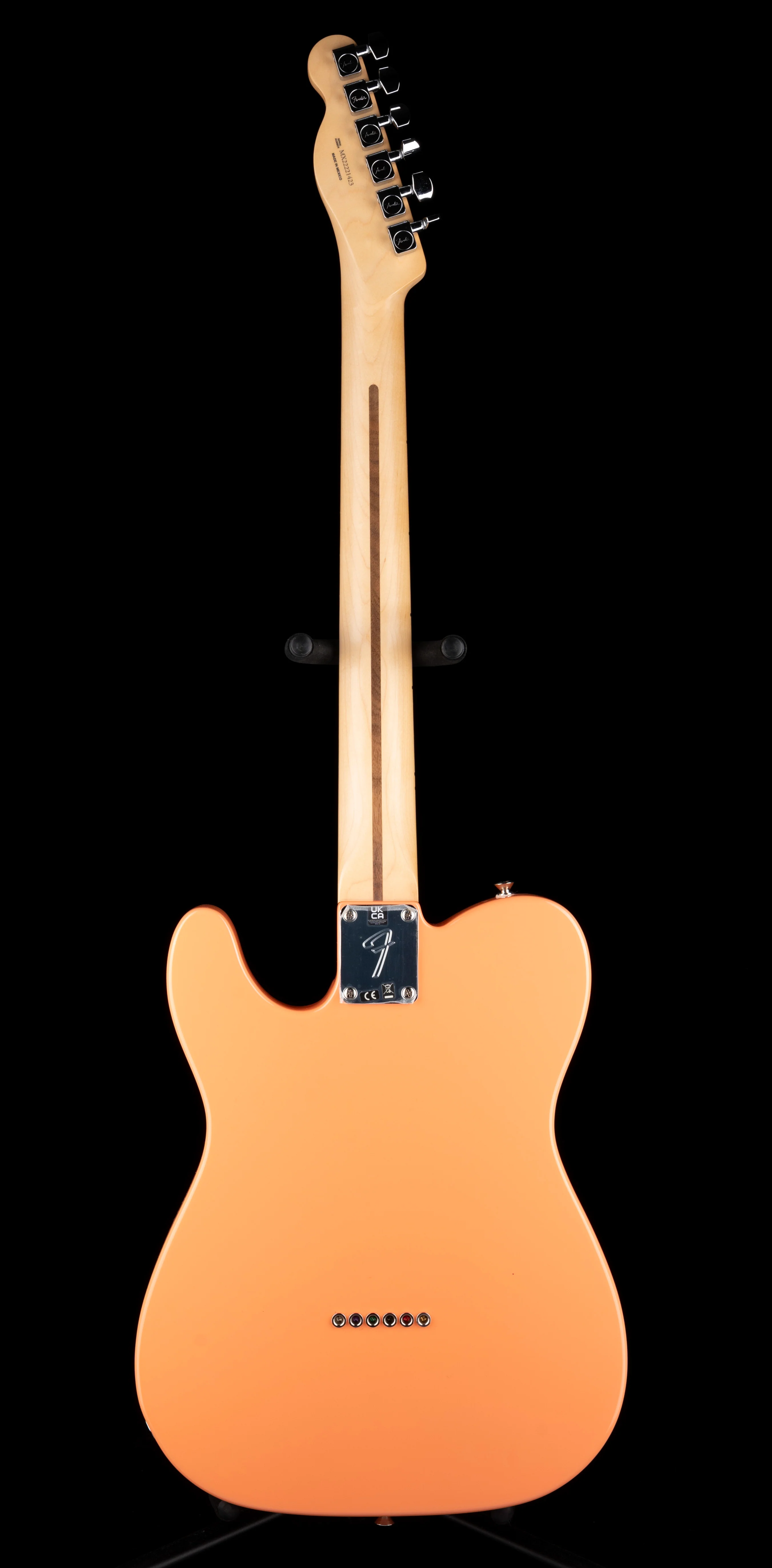Pre Owned 2022 Fender Limited Edition Player Series Telecaster Pacific Peach With Gig Bag - Image 13