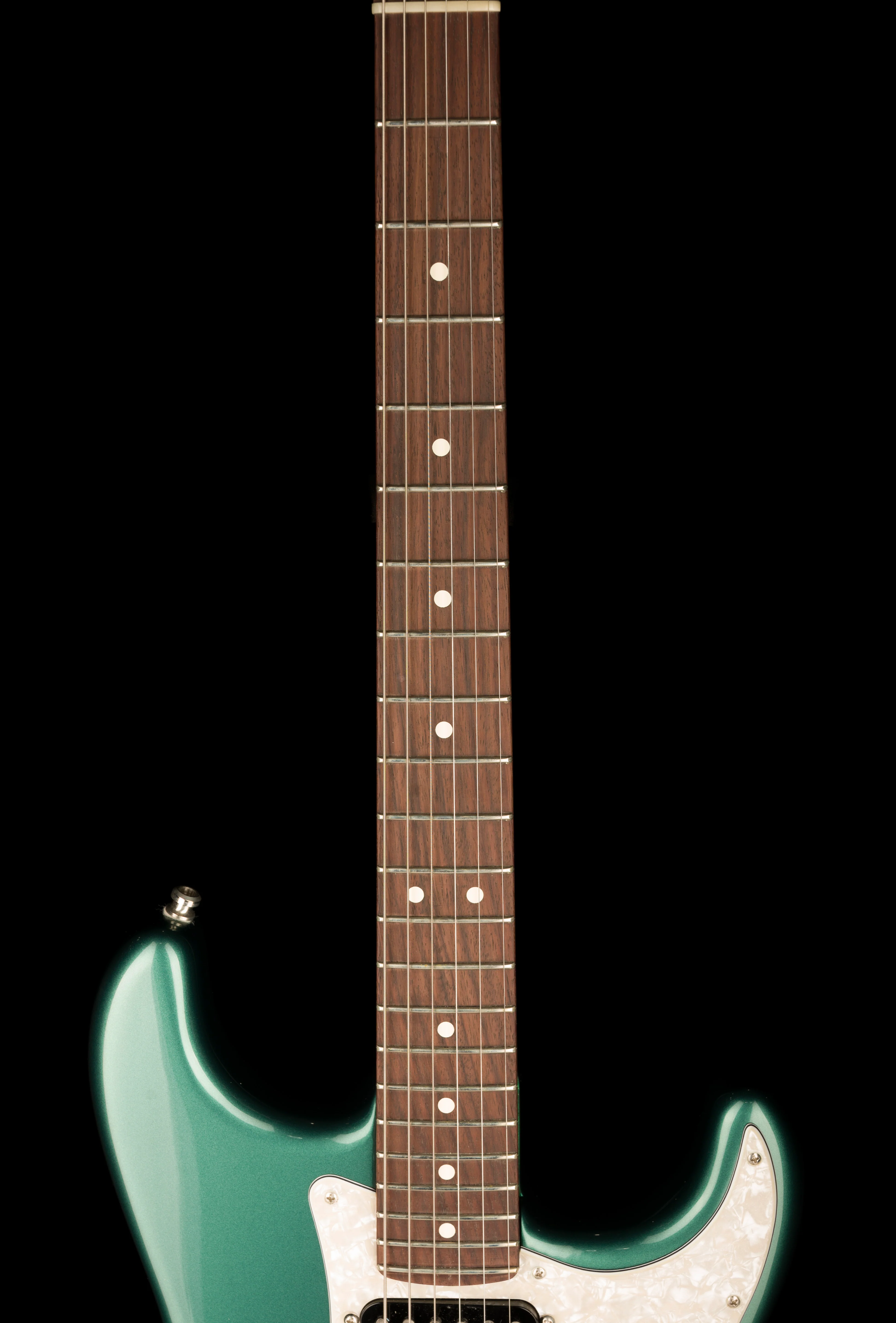 Pre Owned 2022 Fender Mod Shop Stratocaster Sherwood Green With OHSC - Image 11