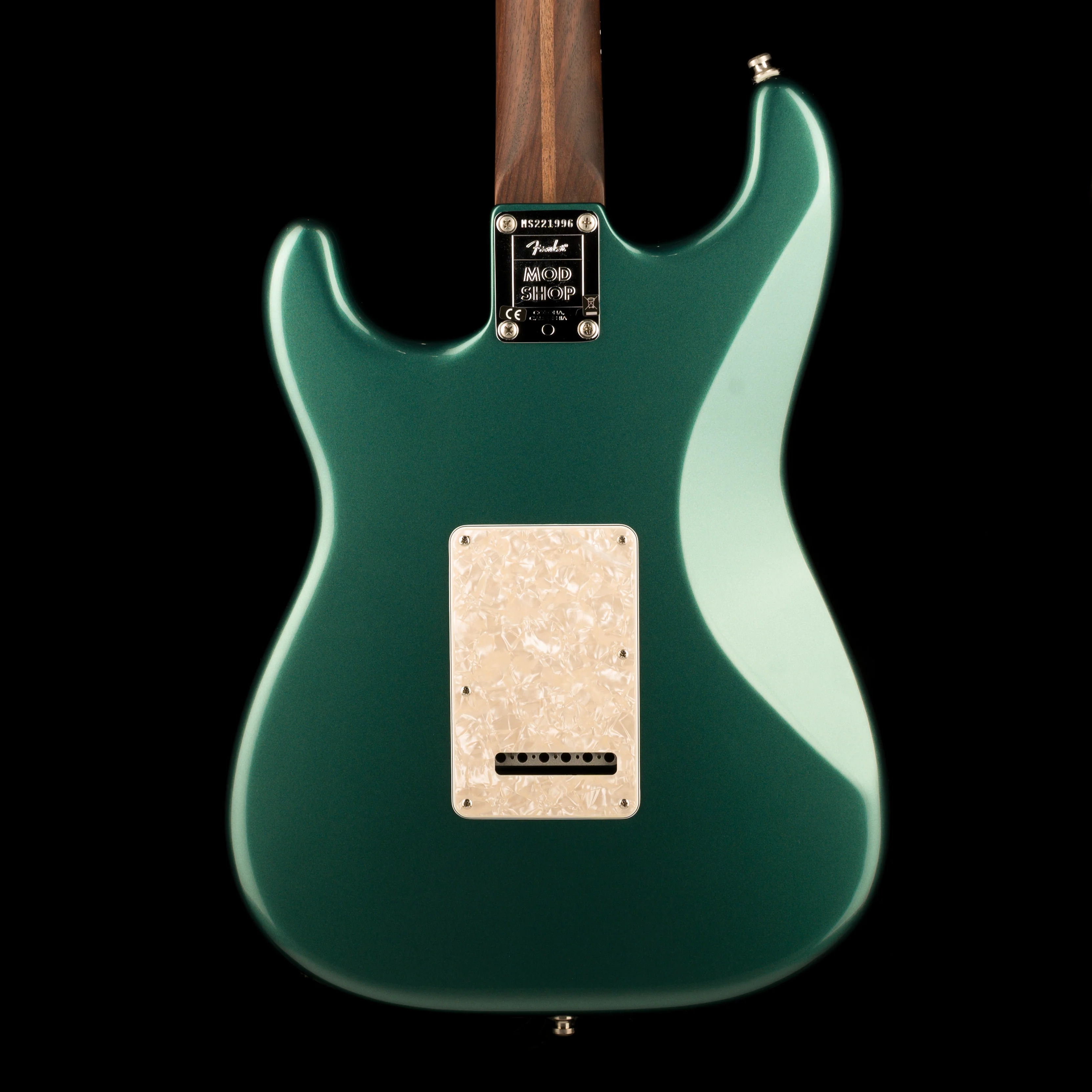 Pre Owned 2022 Fender Mod Shop Stratocaster Sherwood Green With OHSC - Image 12