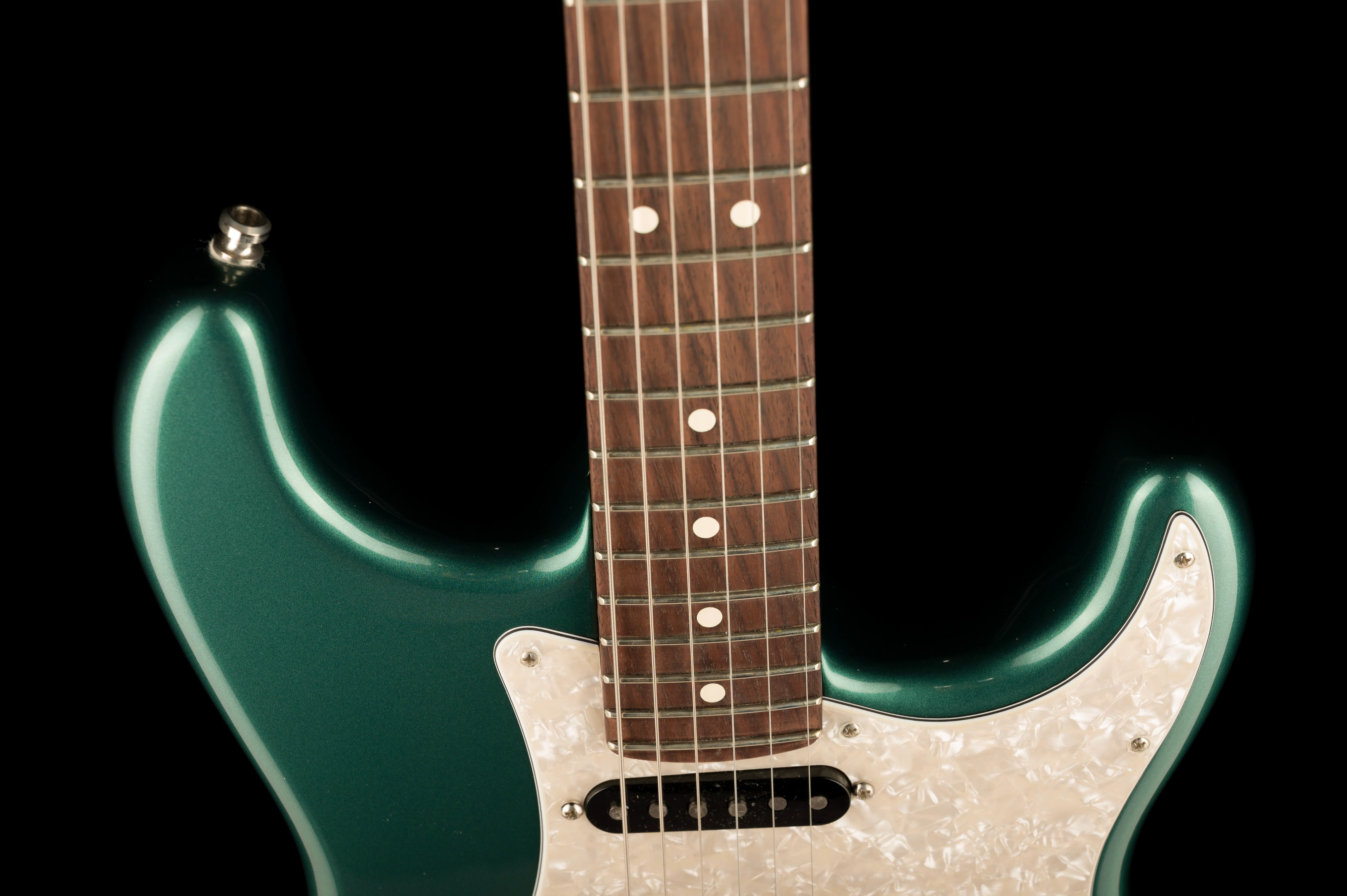 Pre Owned 2022 Fender Mod Shop Stratocaster Sherwood Green With OHSC - Image 3