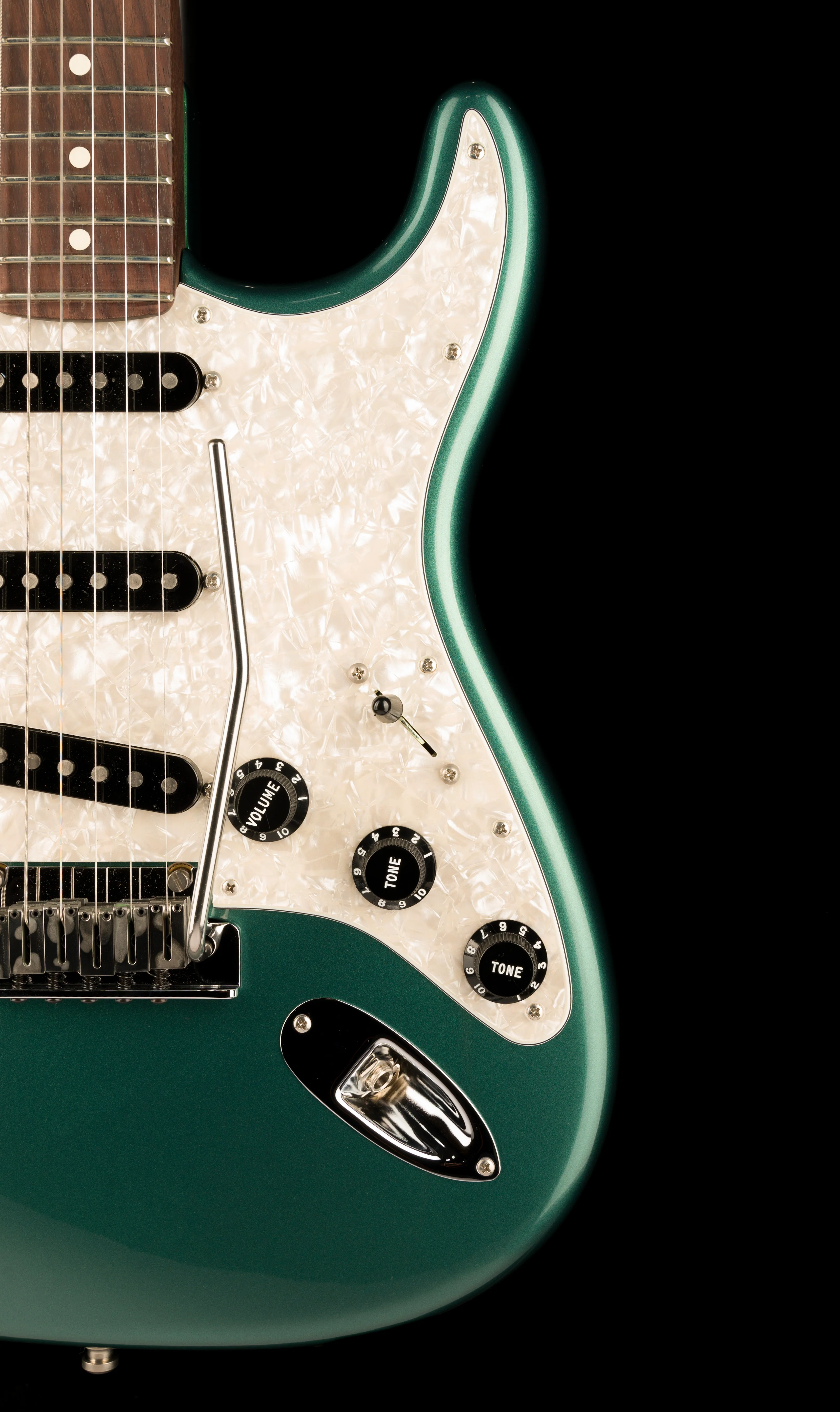Pre Owned 2022 Fender Mod Shop Stratocaster Sherwood Green With OHSC - Image 9
