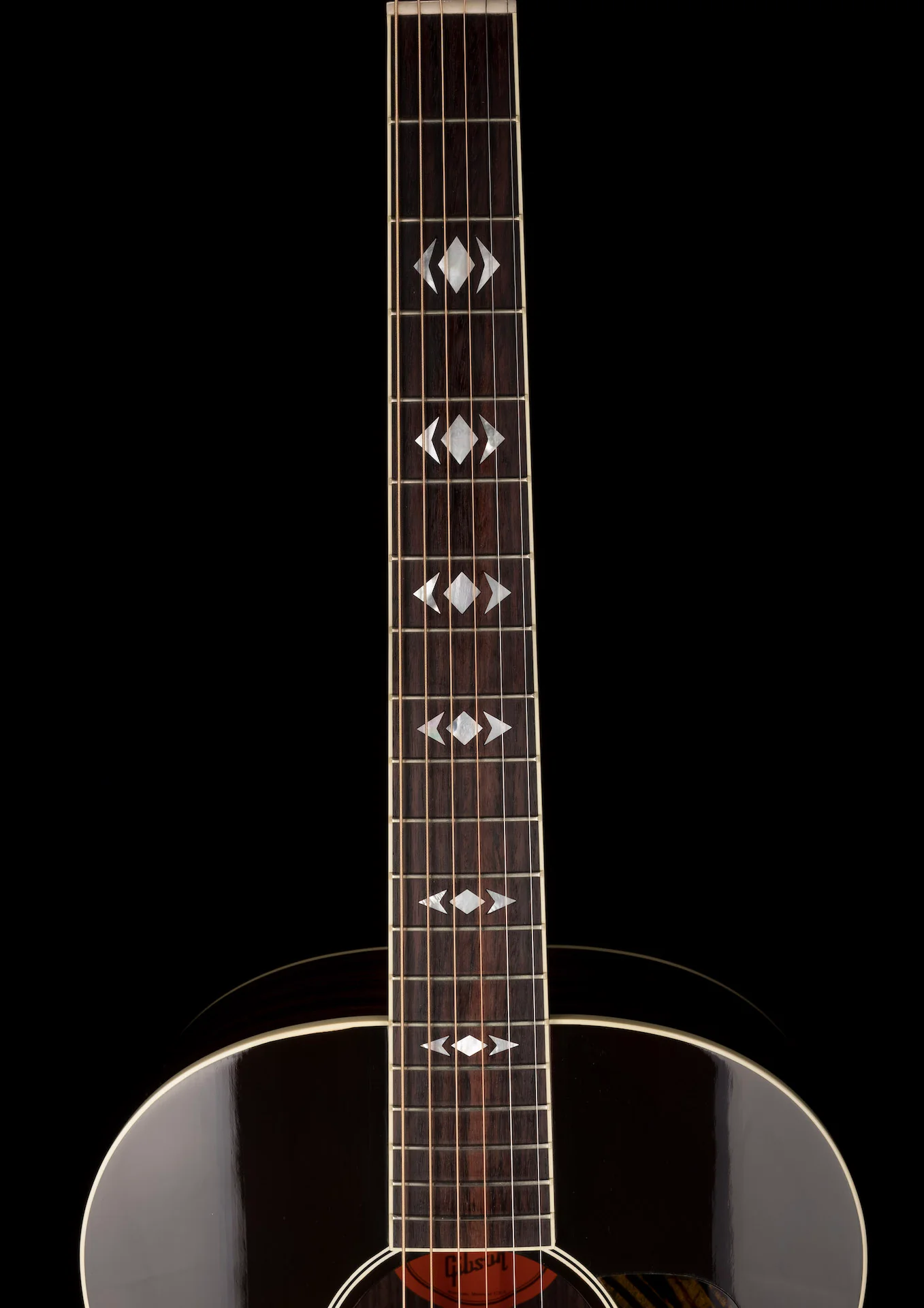 Pre Owned 2022 Gibson Custom Shop Advanced Jumbo Sunburst With OHSC - Image 11