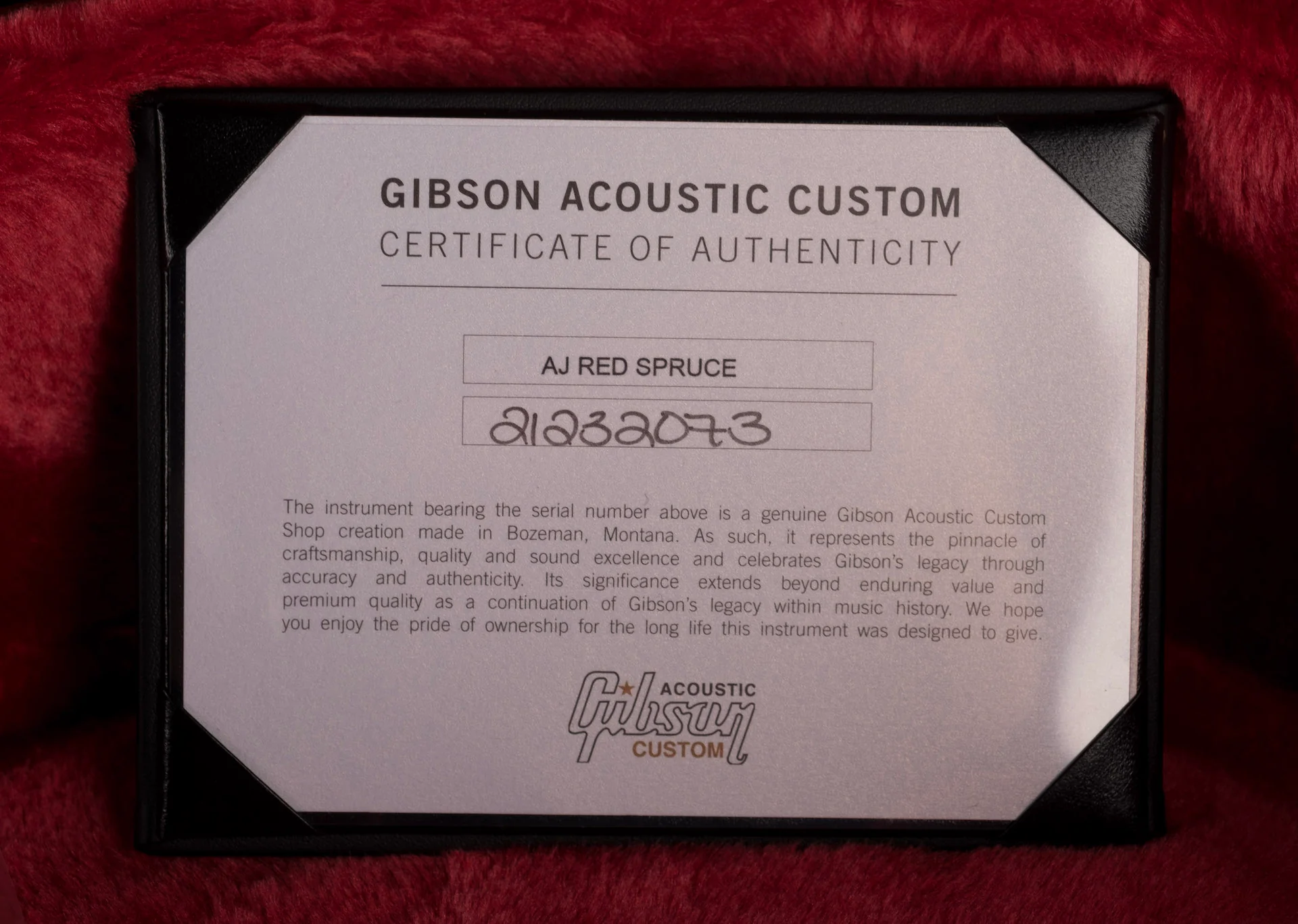 Pre Owned 2022 Gibson Custom Shop Advanced Jumbo Sunburst With OHSC - Image 20