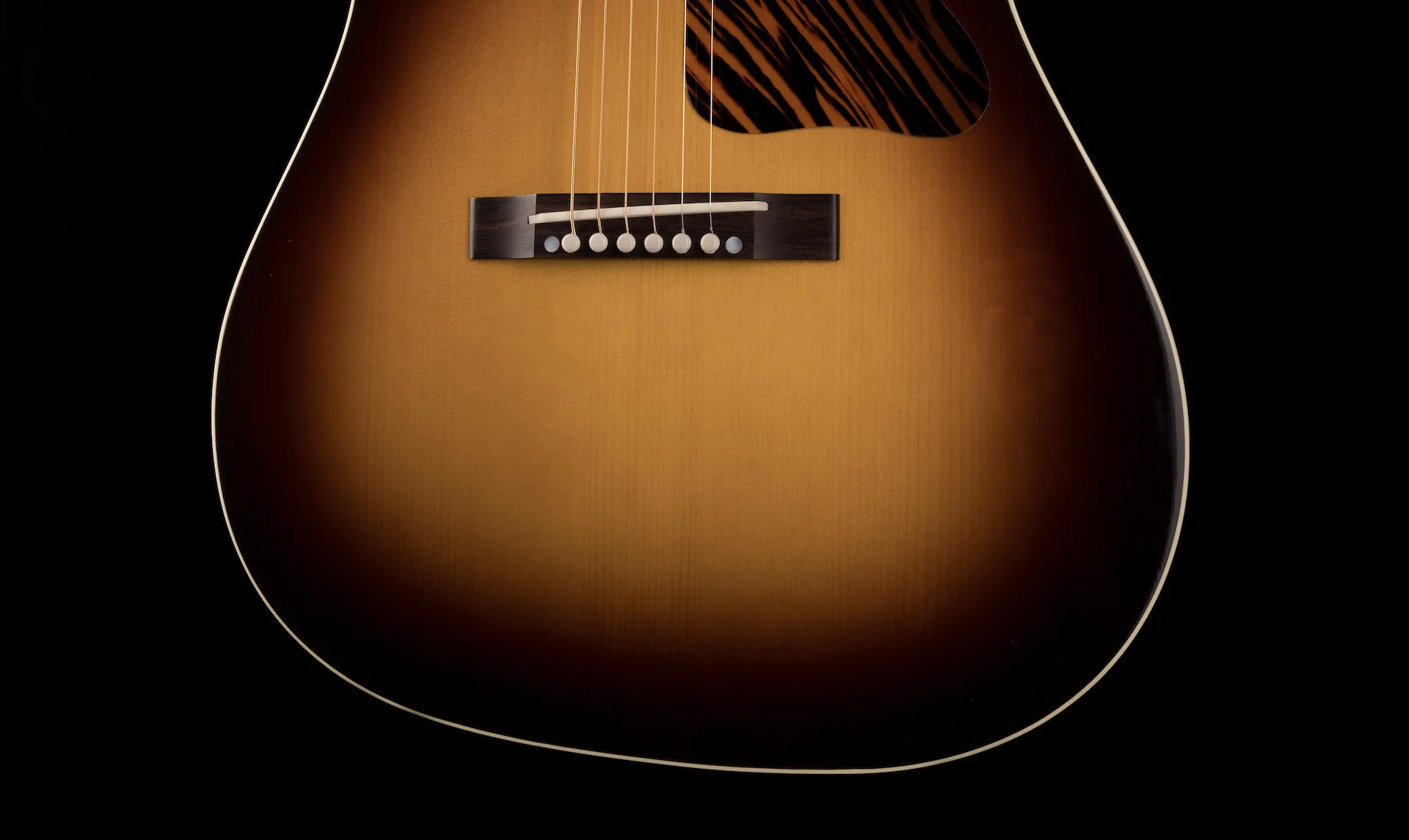 Pre Owned 2022 Gibson Custom Shop Advanced Jumbo Sunburst With OHSC - Image 5
