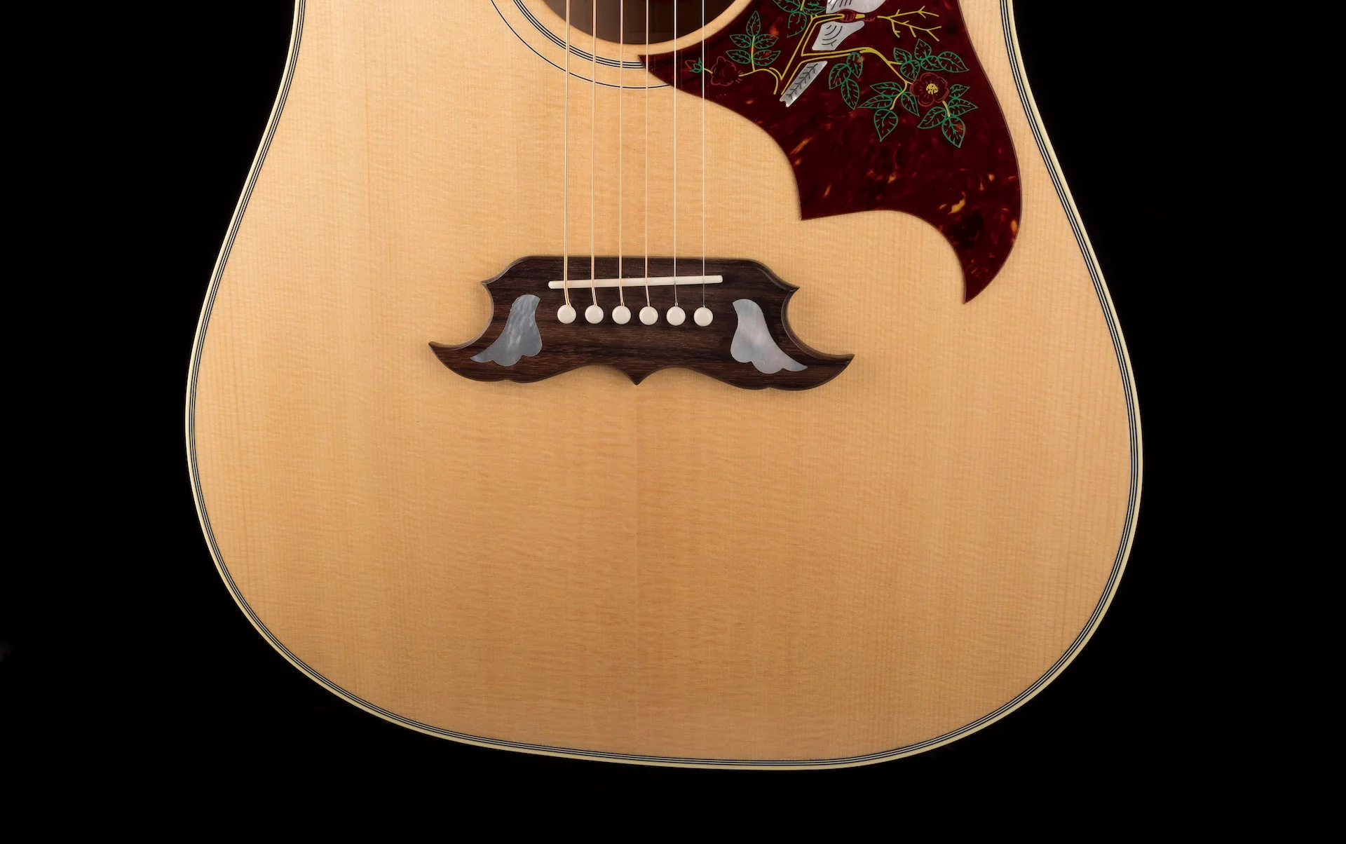 Pre Owned 2022 Gibson Dove Antique Natural With OHSC - Image 5