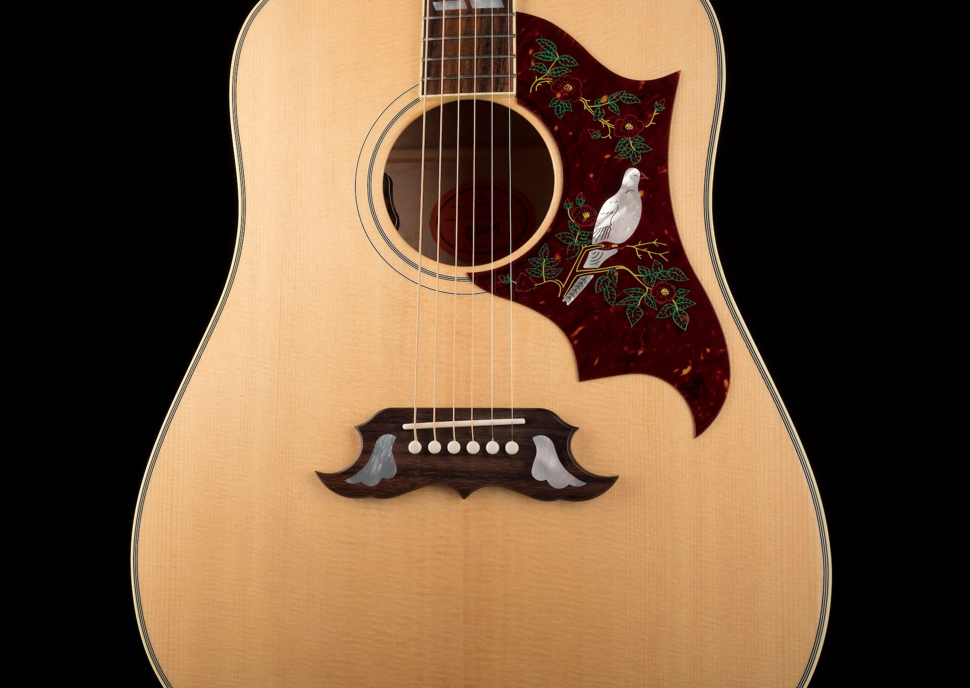 Pre Owned 2022 Gibson Dove Antique Natural With OHSC - Image 6