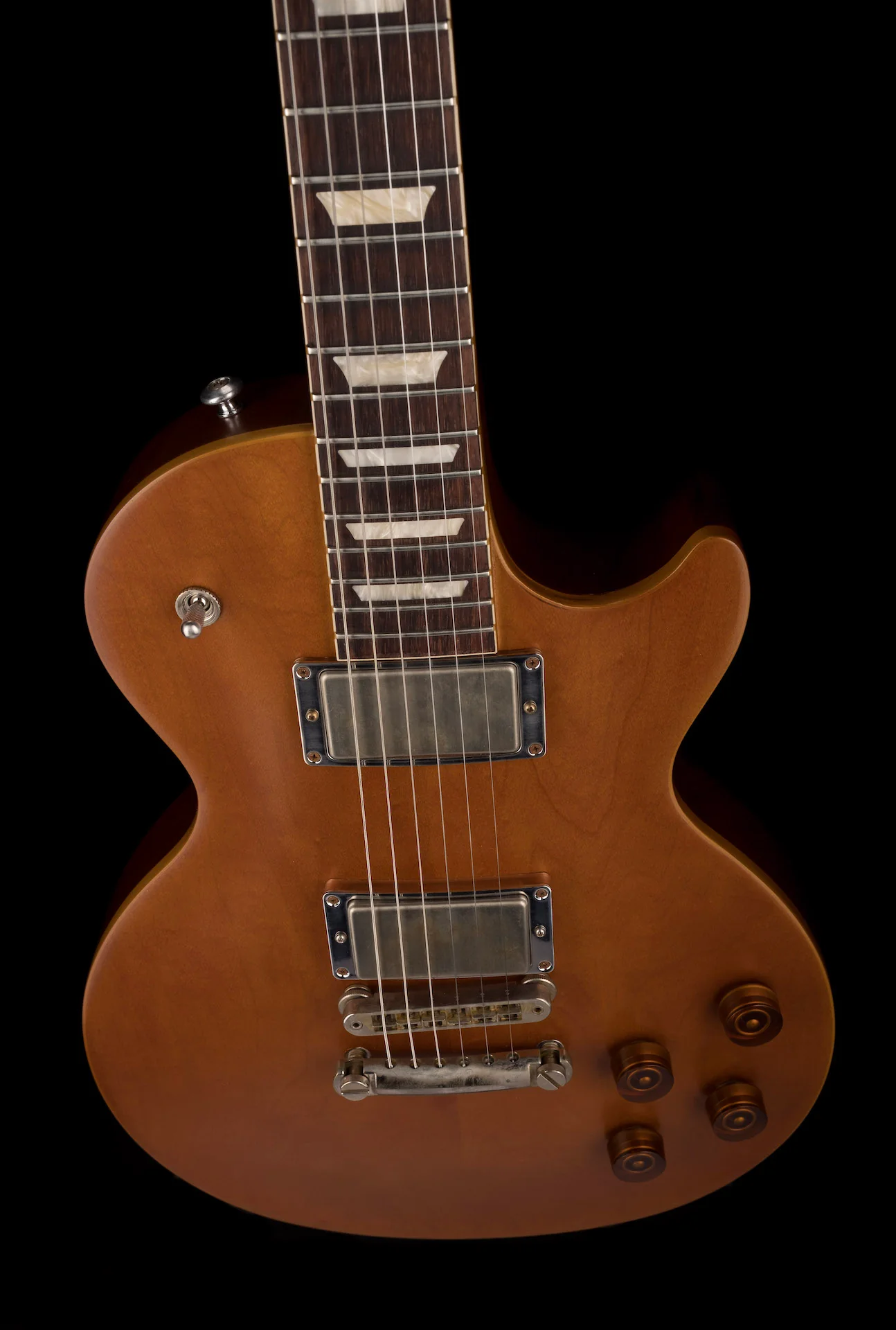Pre Owned 2022 Gibson Les Paul Standard 50's Mod Salt Water Wave With OHSC - Image 4