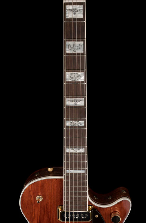 Pre-Owned 2022 Gretsch Custom Shop Masterbuilt Stephen Stern G6130CS '55 Round Up Knotty Pine Brazilian Rosewood with OHSC - Image 13
