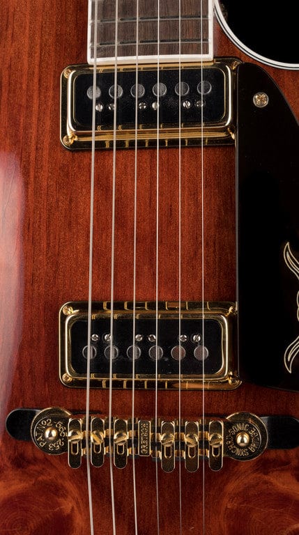 Pre-Owned 2022 Gretsch Custom Shop Masterbuilt Stephen Stern G6130CS '55 Round Up Knotty Pine Brazilian Rosewood with OHSC - Image 7