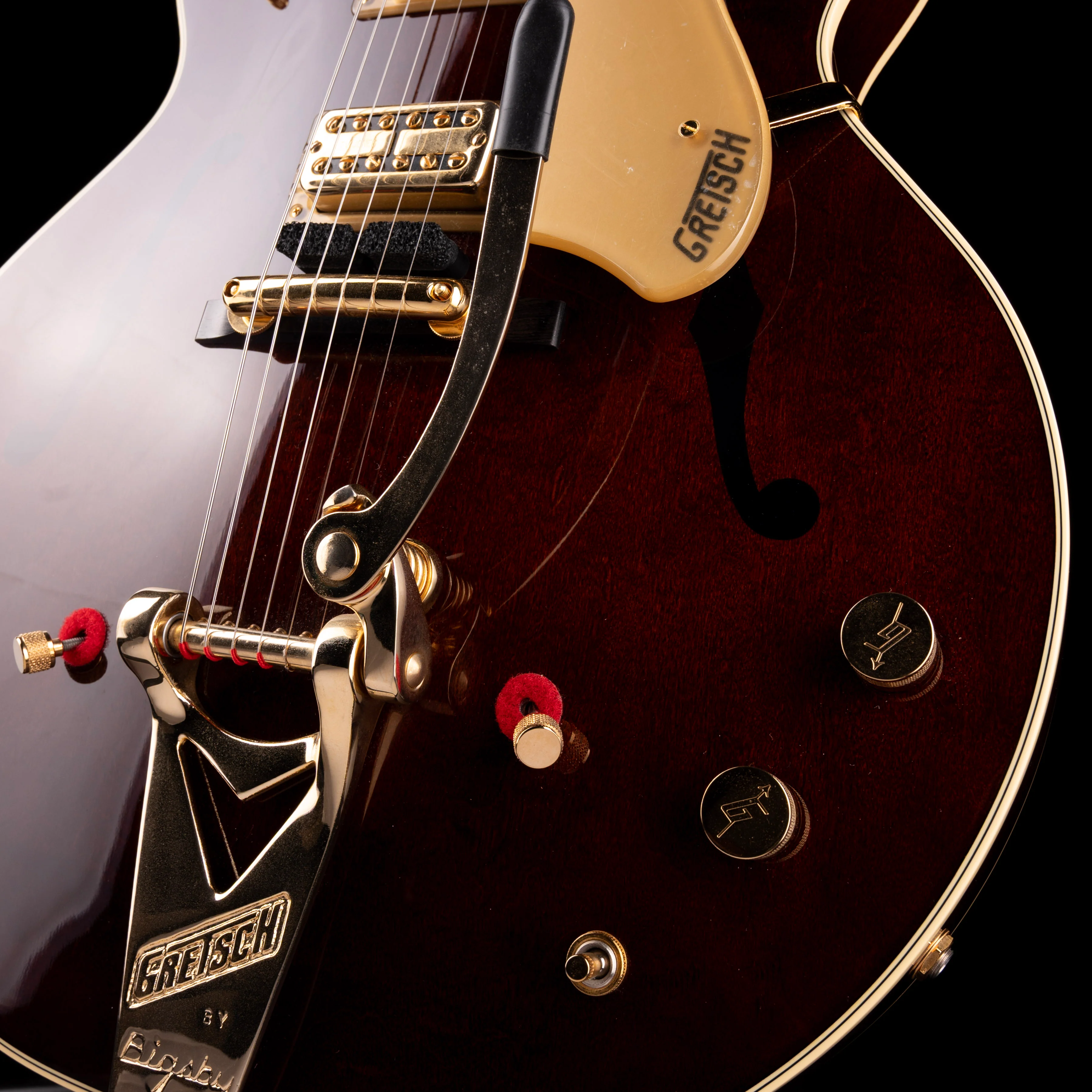 Pre-Owned 2022 Gretsch G6122T-62 Vintage Select Edition '62 Chet Atkins Country Gentleman With OHSC - Image 4