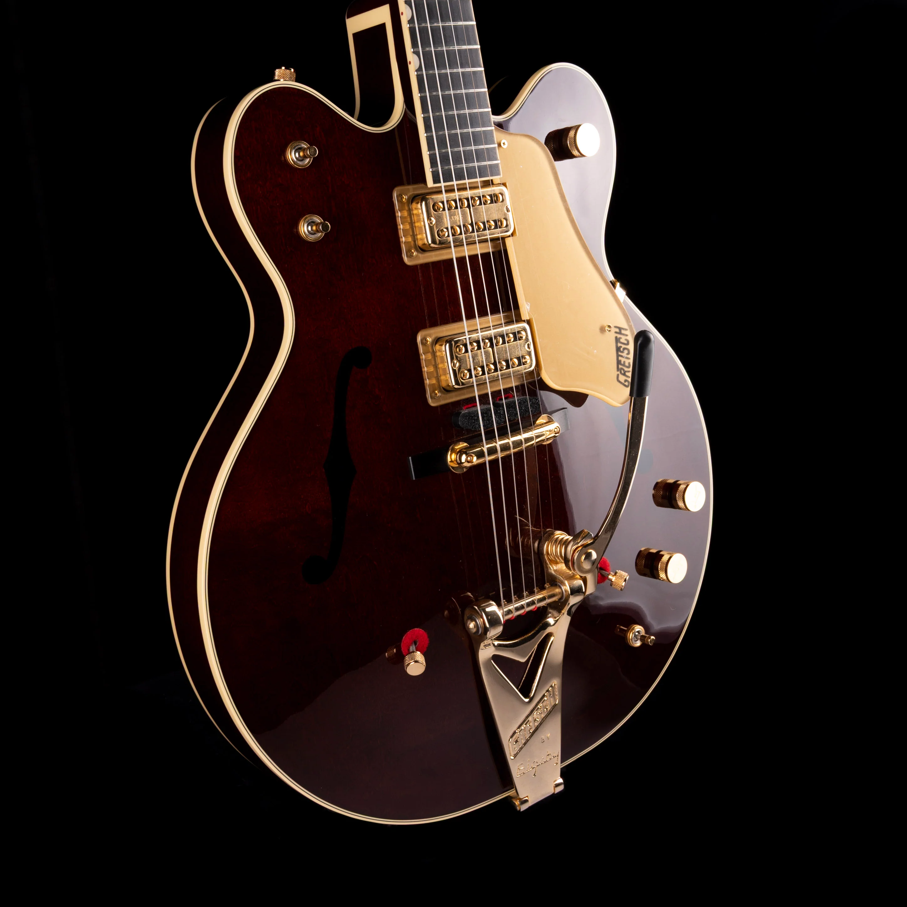 Pre-Owned 2022 Gretsch G6122T-62 Vintage Select Edition '62 Chet Atkins Country Gentleman With OHSC - Image 5