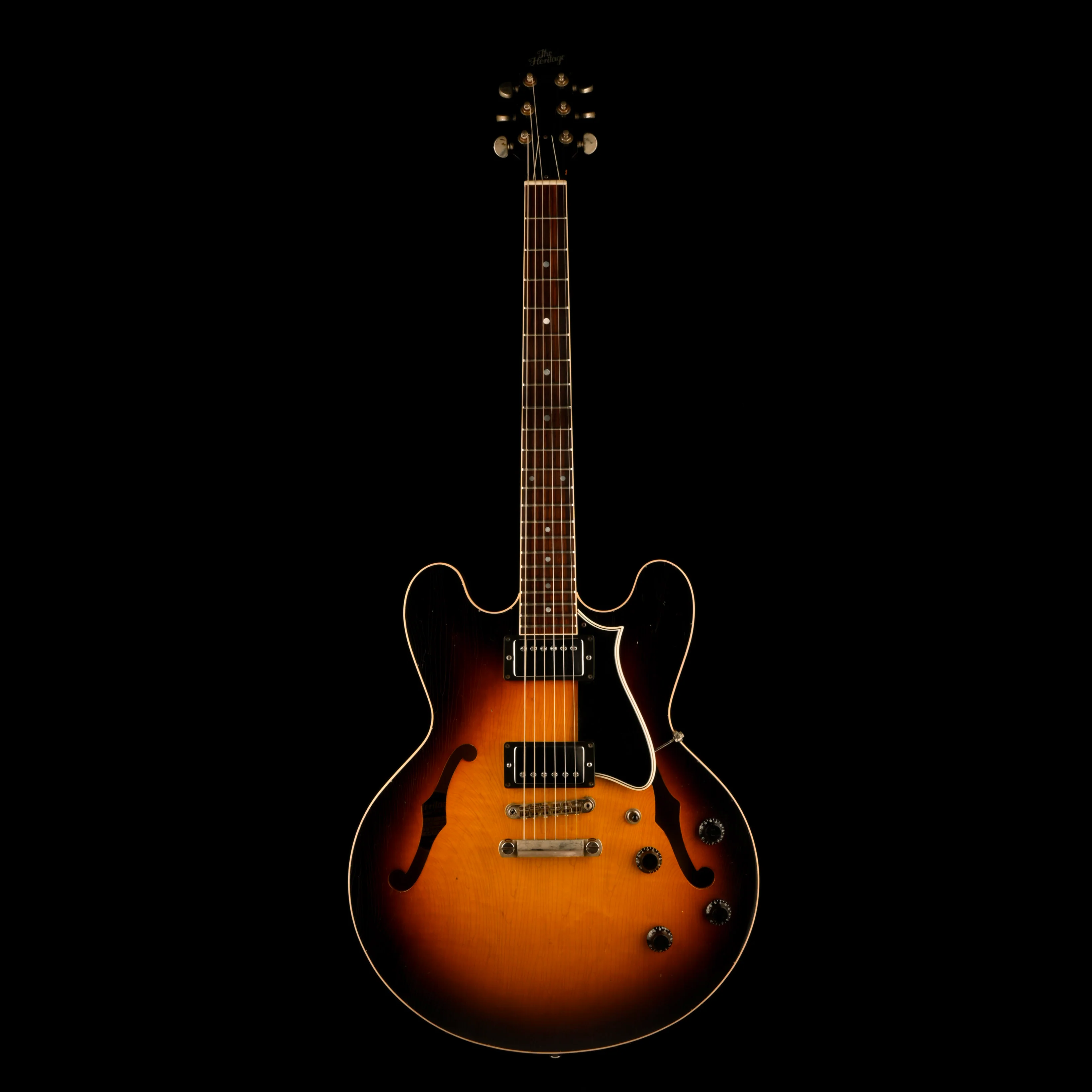 Pre-Owned 2022 Heritage H-535 Aged Sunburst Electric Guitar With OHSC - Image 2
