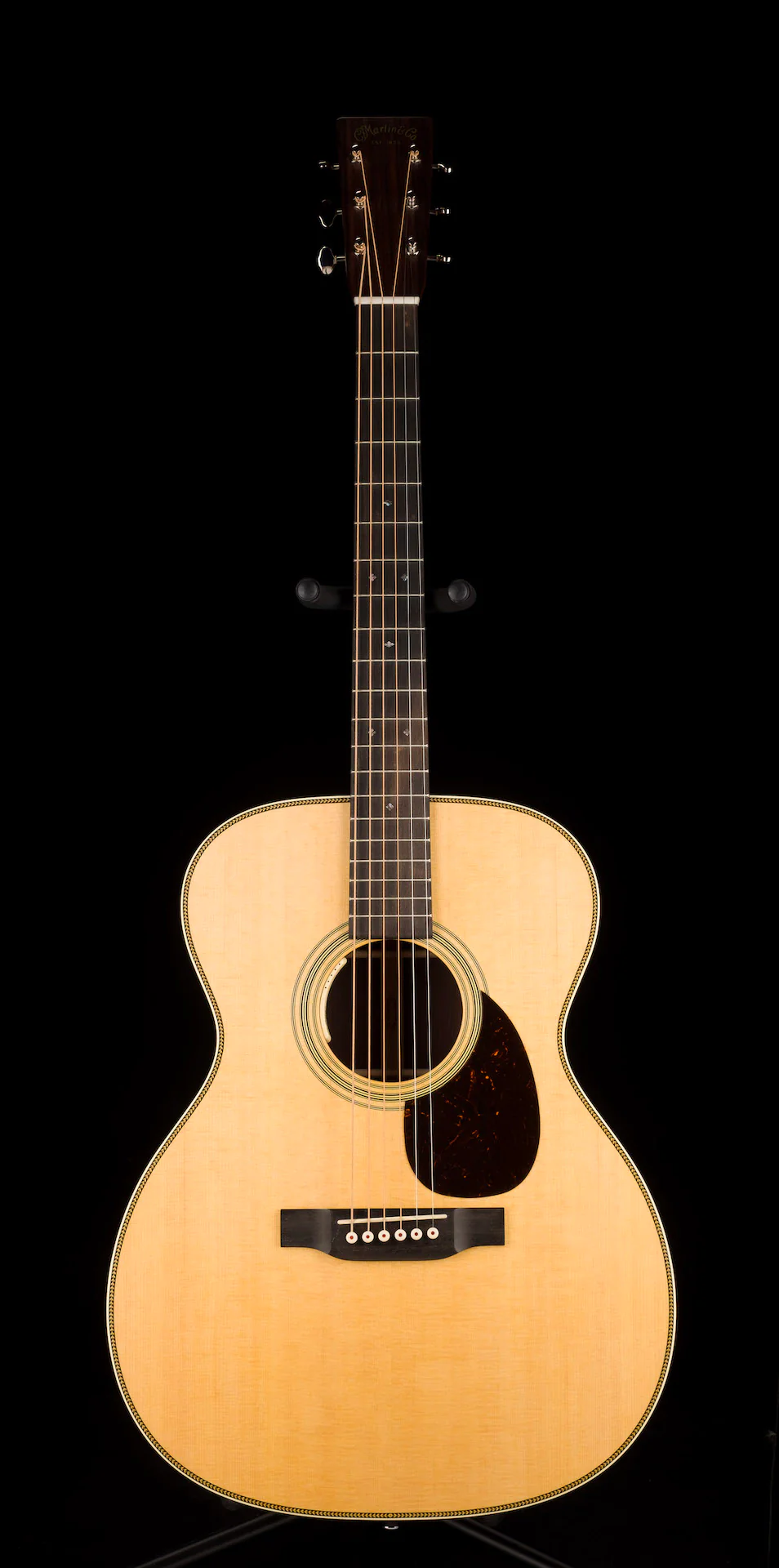 Pre Owned 2022 Martin OM-28E Natural With OHSC - Image 2