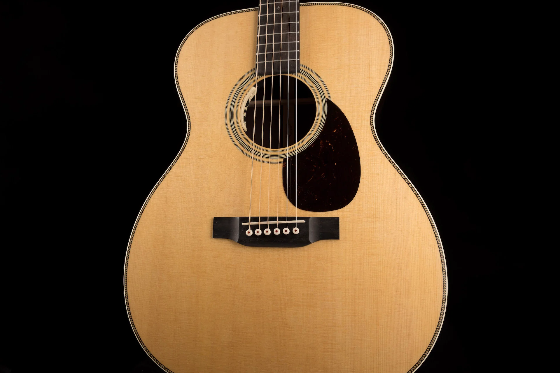 Pre Owned 2022 Martin OM-28E Natural With OHSC - Image 6