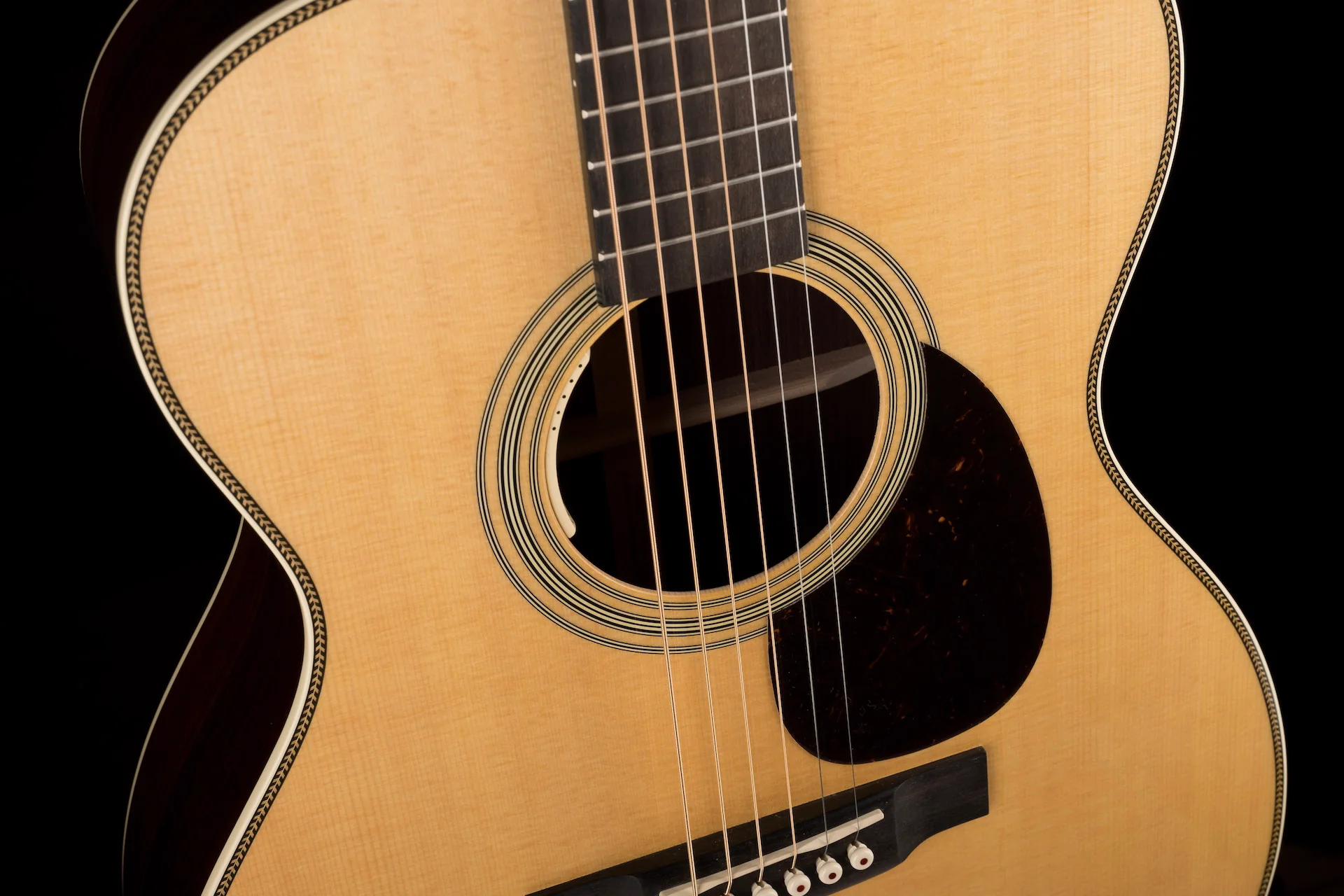 Pre Owned 2022 Martin OM-28E Natural With OHSC - Image 7