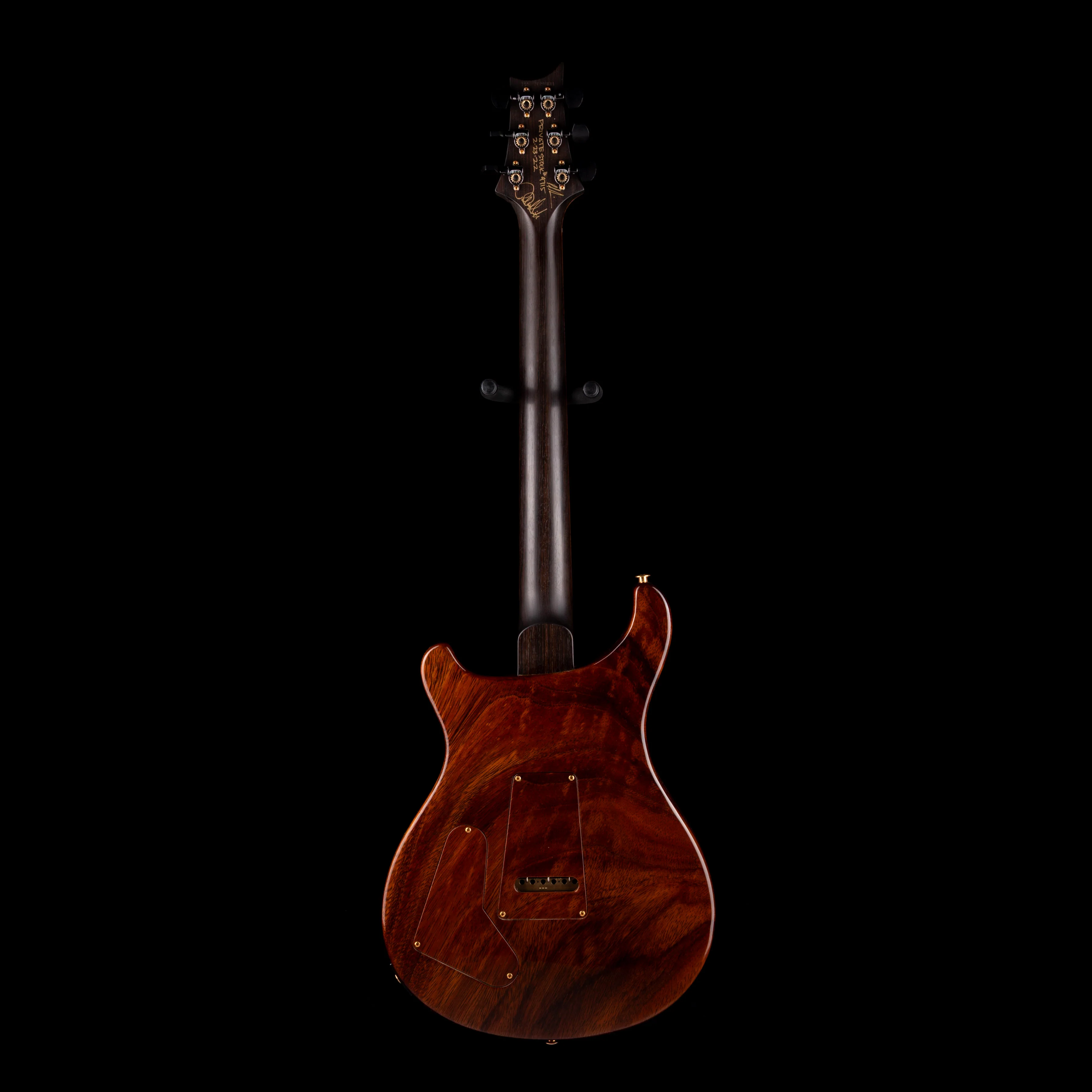 Pre Owned 2022 PRS Private Stock Special Semi-Hollow Macassar Ebony Top With OHSC - Image 10