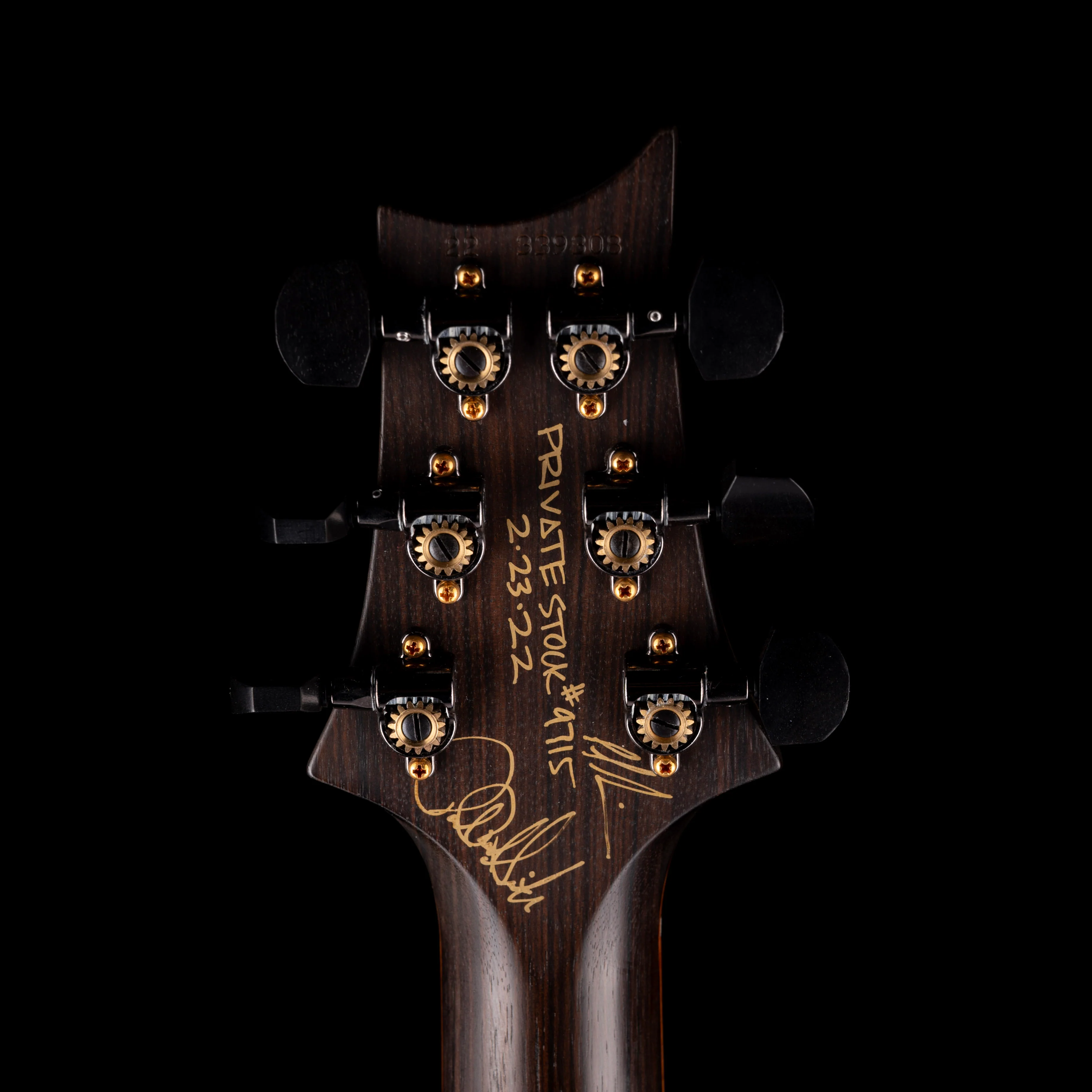 Pre Owned 2022 PRS Private Stock Special Semi-Hollow Macassar Ebony Top With OHSC - Image 13