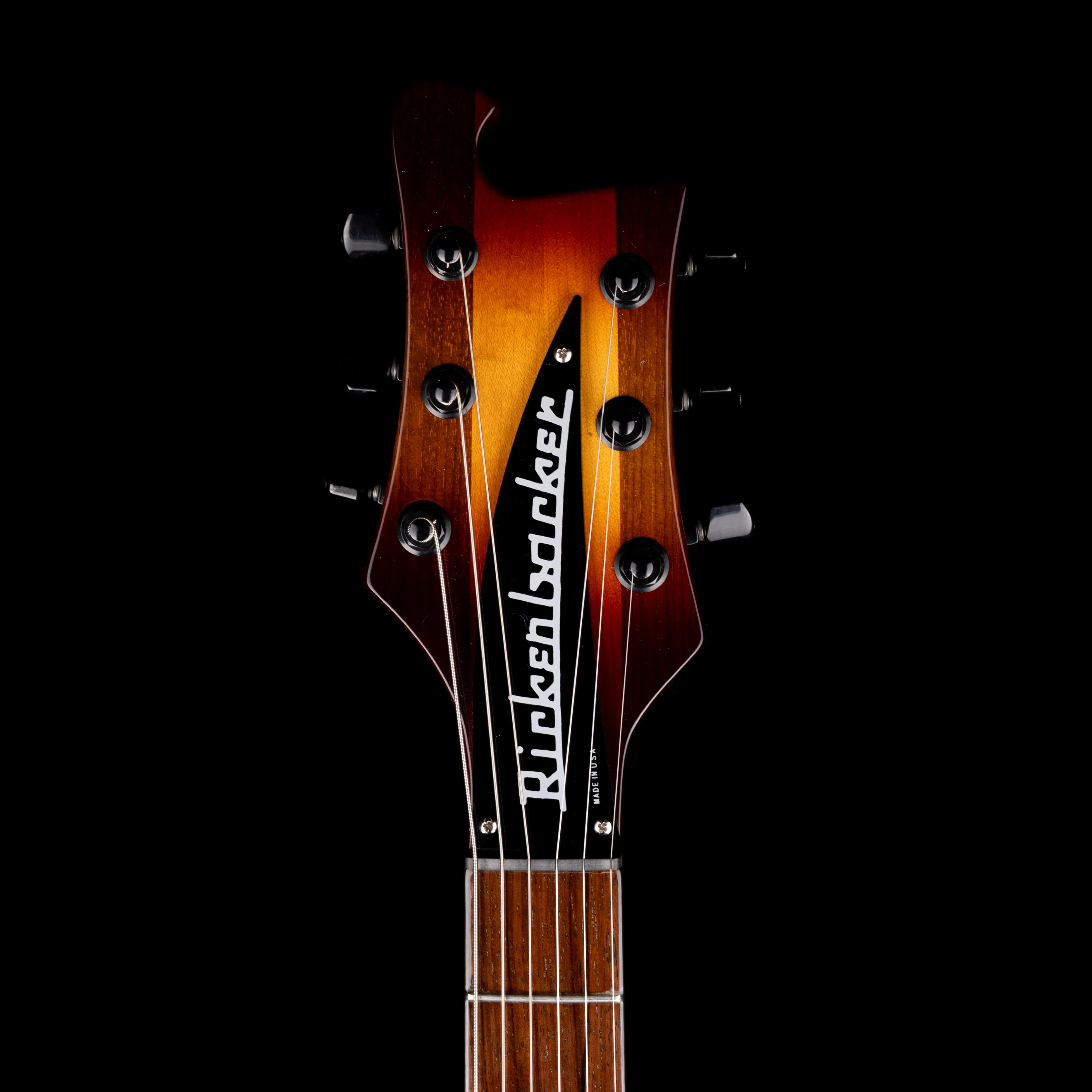 Pre Owned 2022 Rickenbacker Limited Edition 90th Anniversary 480XC TBG TobaccoGlo Guitar With OHSC - Serial # 22 012767 - Image 12