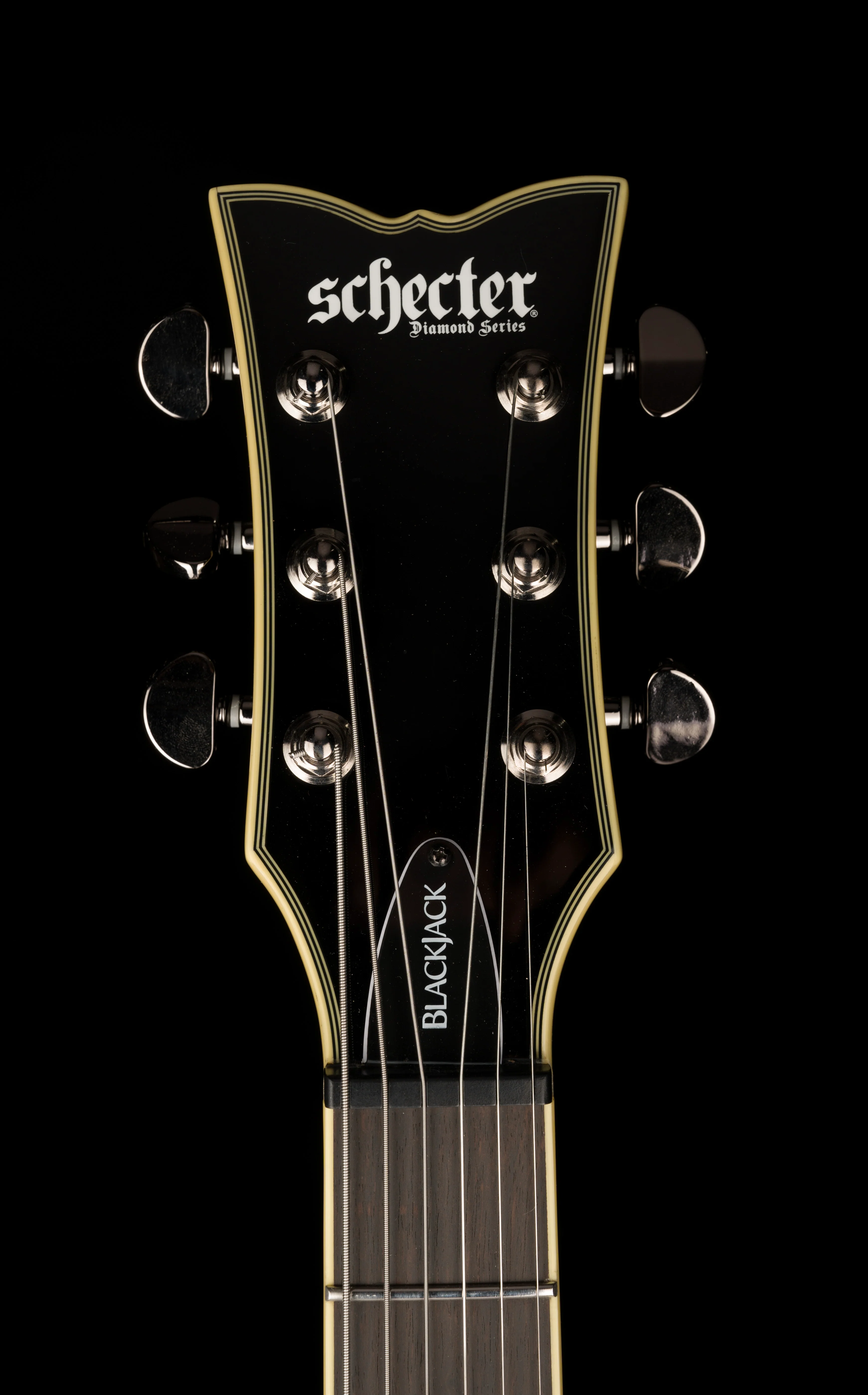 Pre Owned 2022 Schechter Solo II Blackjack Black Gloss With OHSC - Image 16