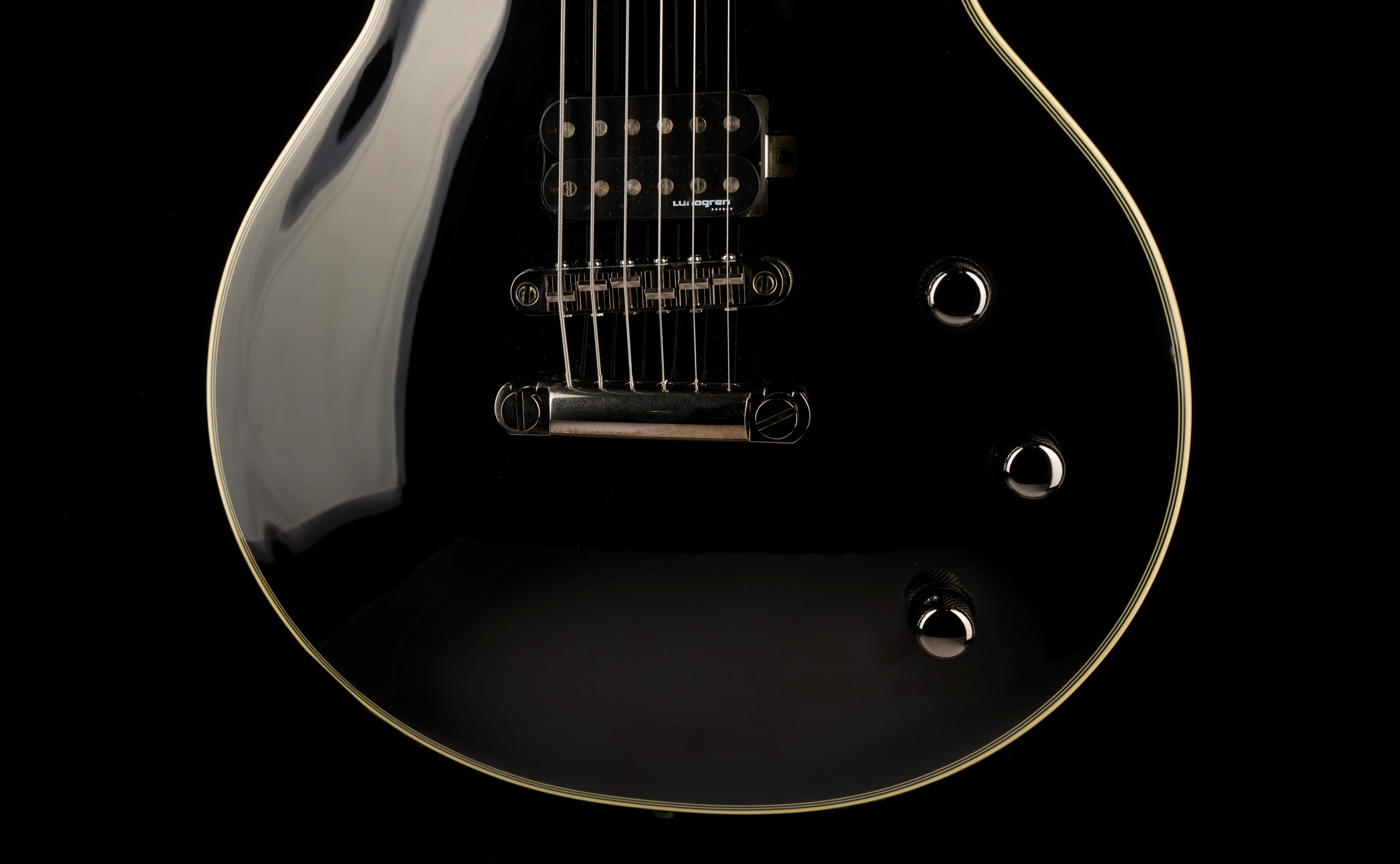 Pre Owned 2022 Schechter Solo II Blackjack Black Gloss With OHSC - Image 5