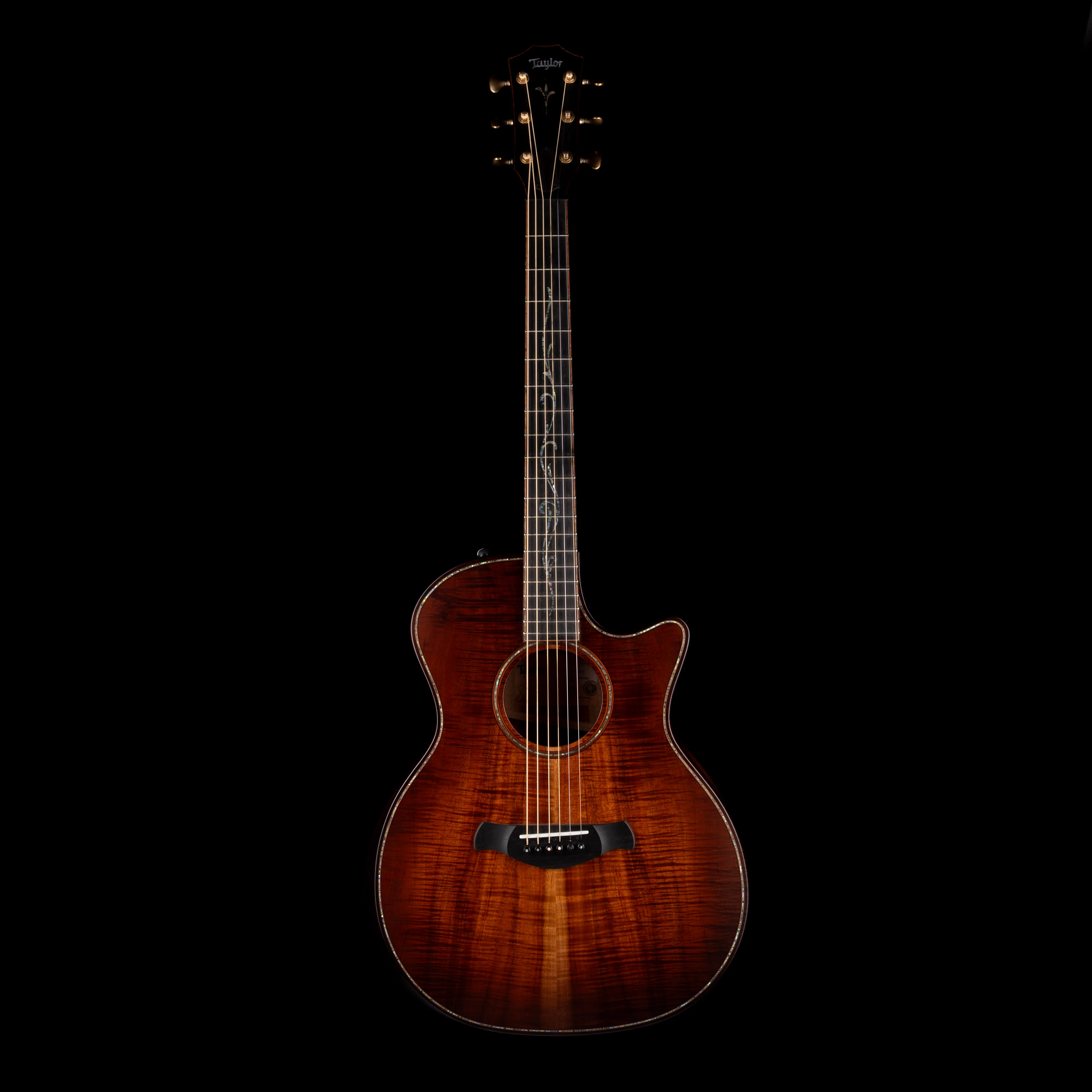 Pre Owned 2022 Taylor Builder's Edition K24ce AA Koa Kona Burst with OHSC - Image 3