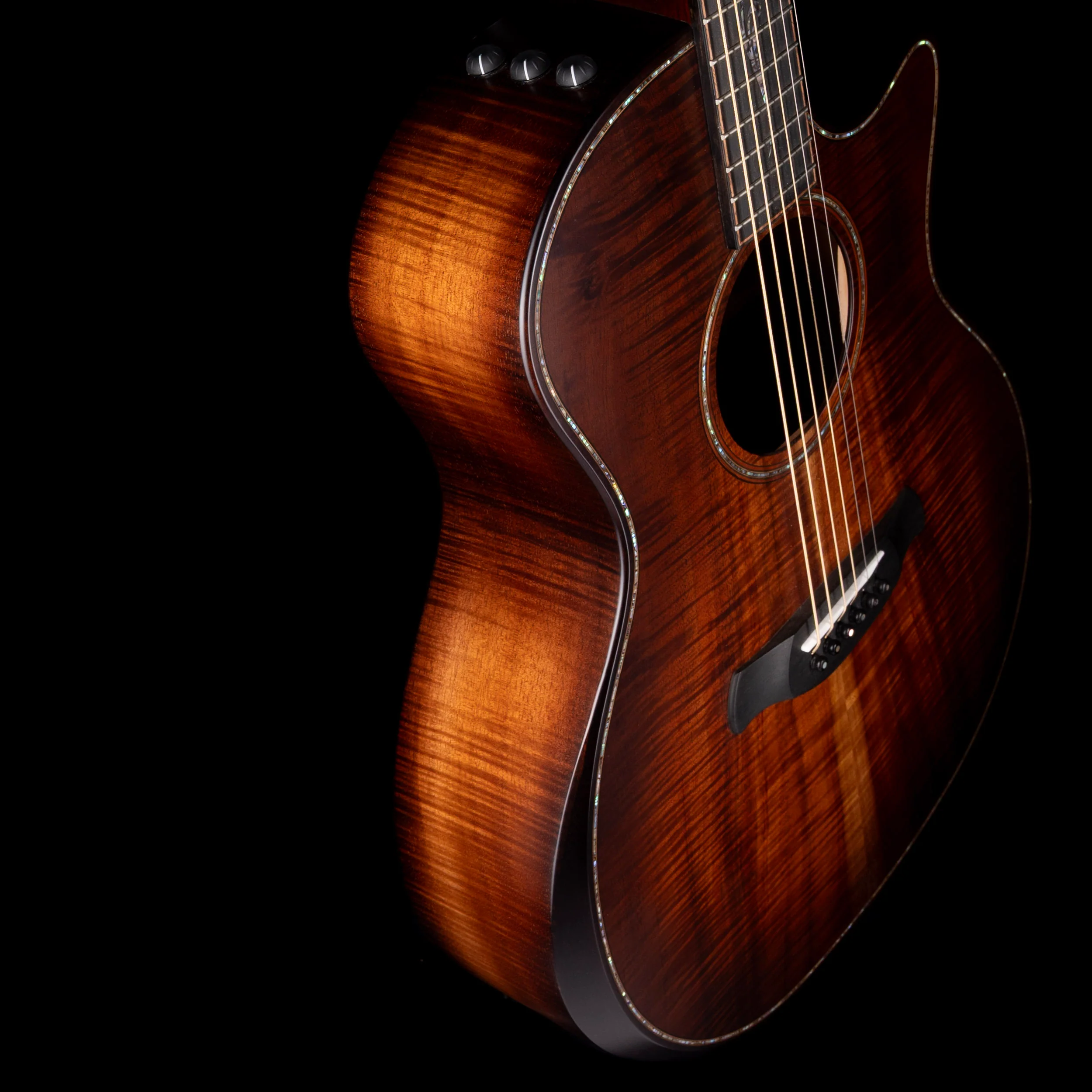 Pre Owned 2022 Taylor Builder's Edition K24ce AA Koa Kona Burst with OHSC - Image 7