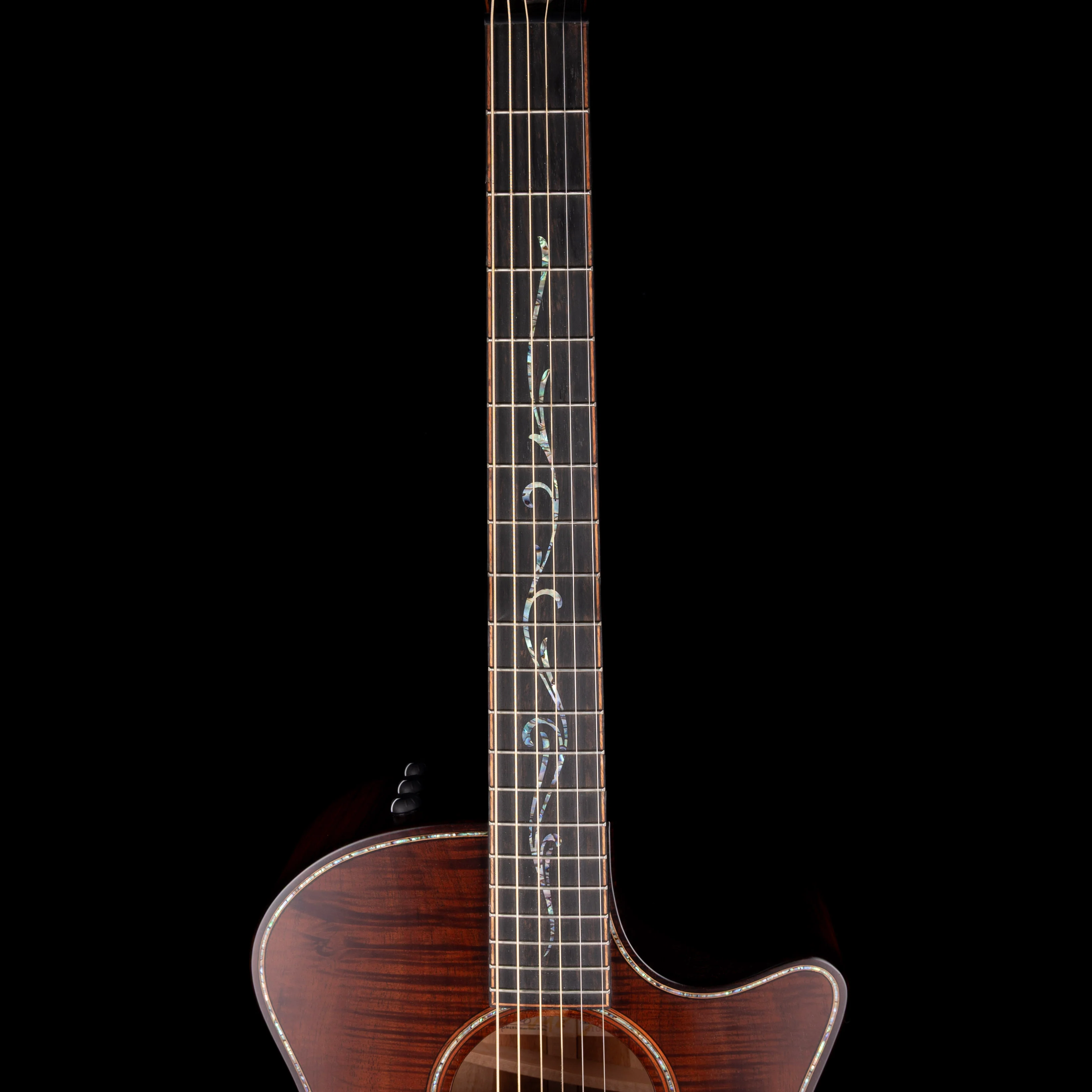 Pre Owned 2022 Taylor Builder's Edition K24ce AA Koa Kona Burst with OHSC - Image 9