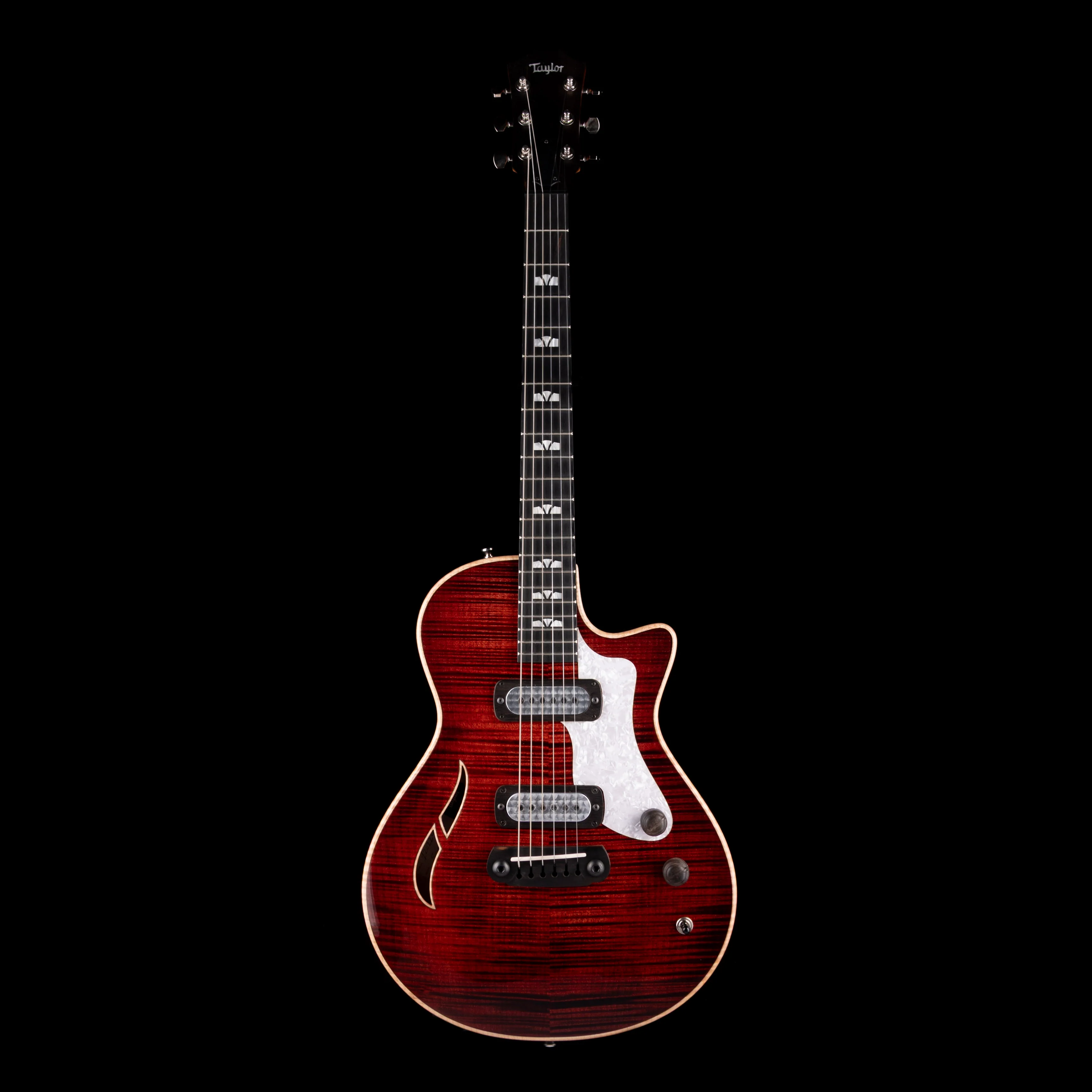 Pre Owned 2022 Taylor CrossTone Prototype Auburn Flame With OHSC - Image 2