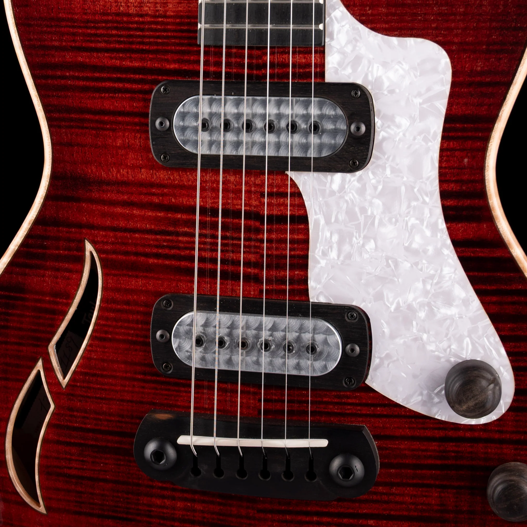 Pre Owned 2022 Taylor CrossTone Prototype Auburn Flame With OHSC - Image 4