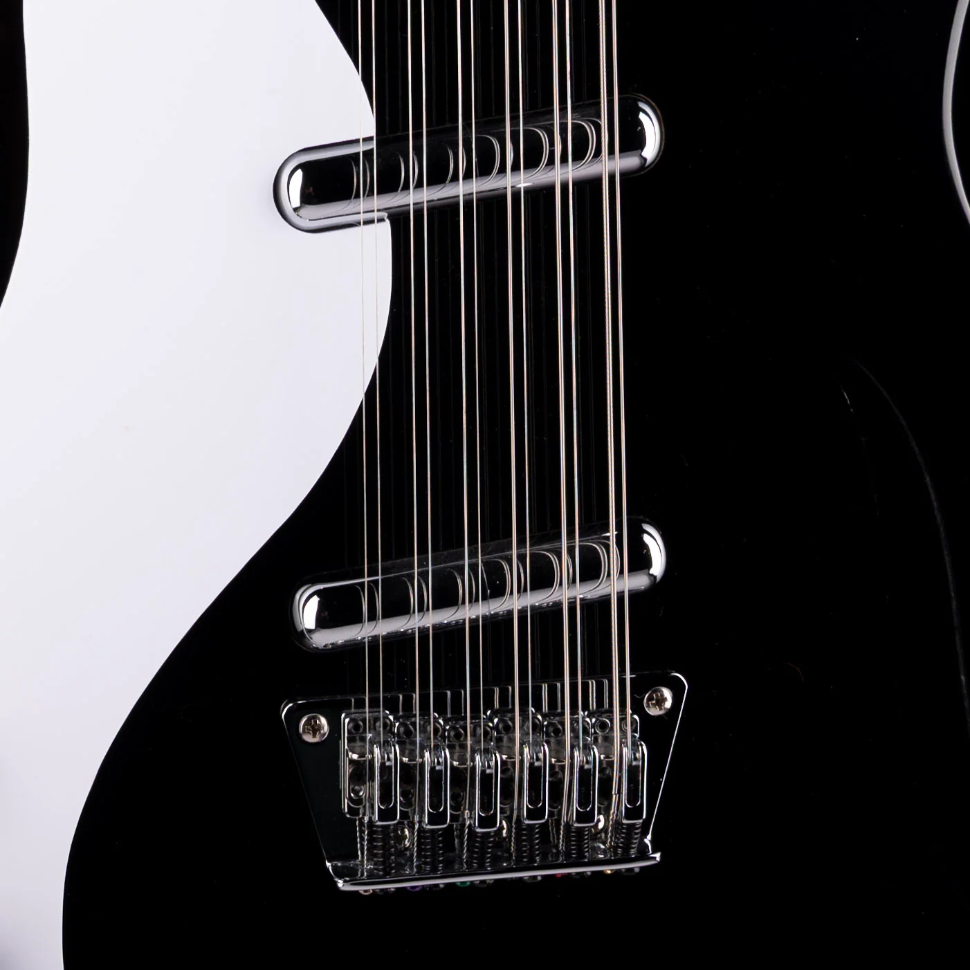 Pre Owned 2023 Danelectro '59 12-String Left-Handed Black With Gig Bag - Image 4