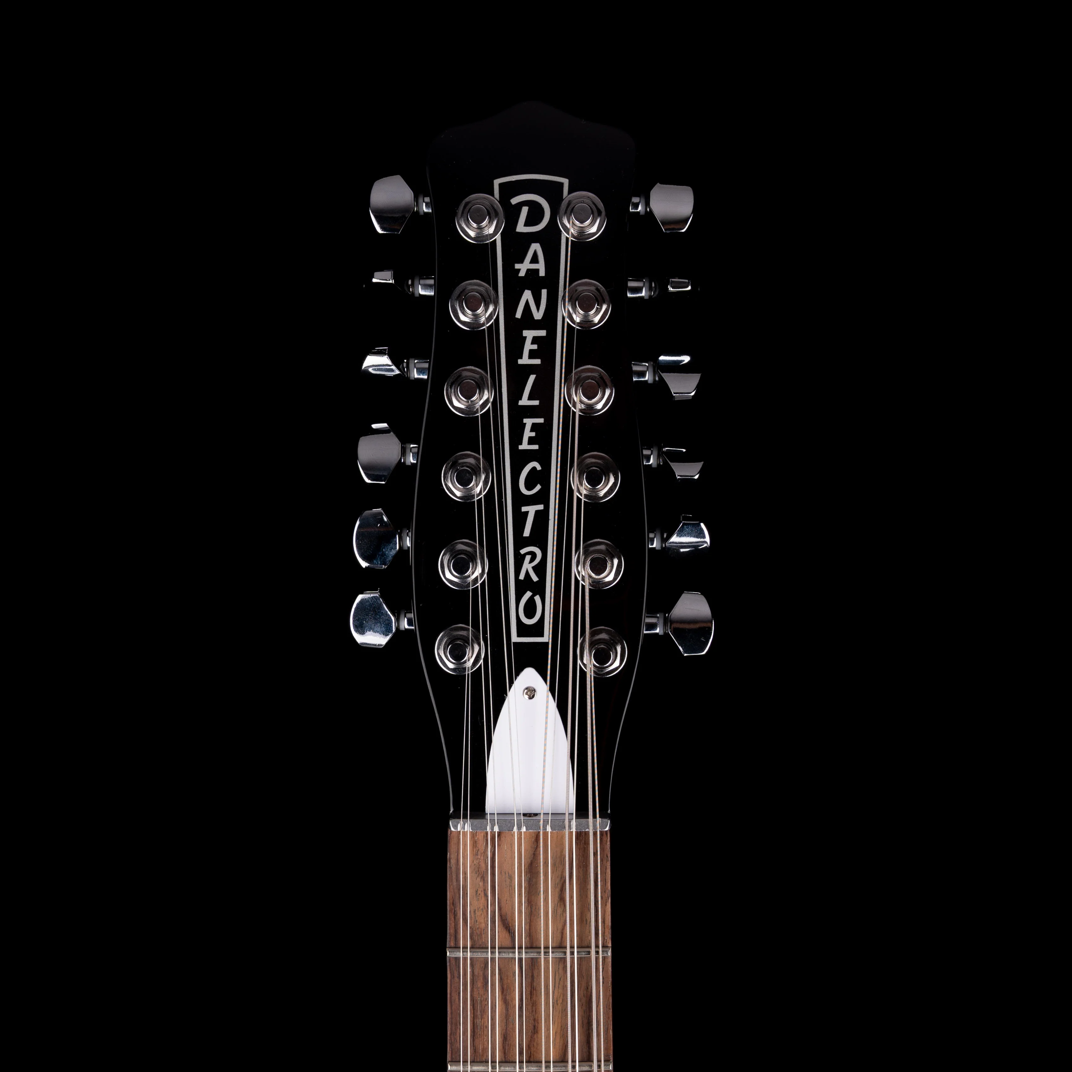 Pre Owned 2023 Danelectro '59 12-String Left-Handed Black With Gig Bag - Image 8