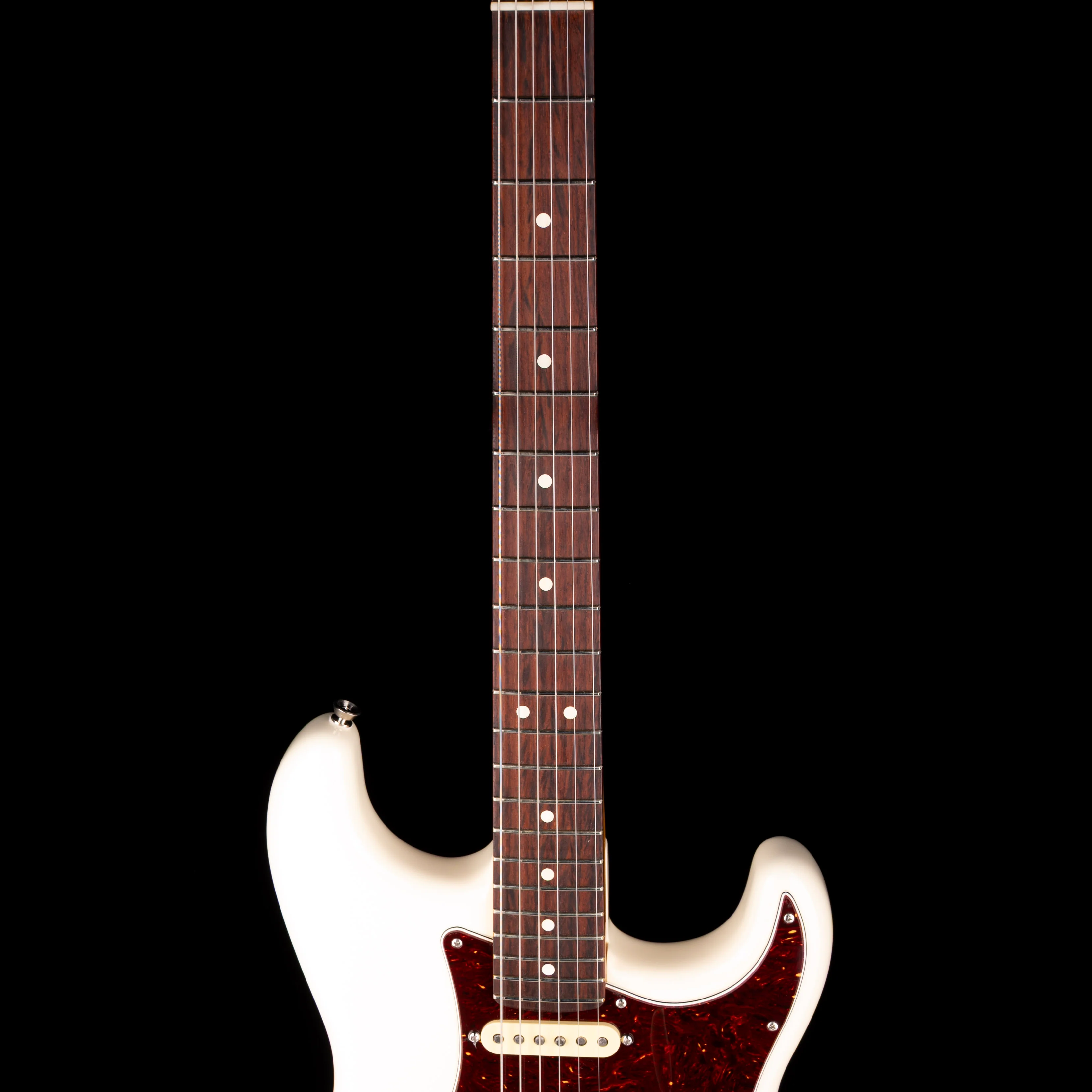 Pre Owned 2023 Fender American Professional II Stratocaster Olympic White With OHSC - Image 7