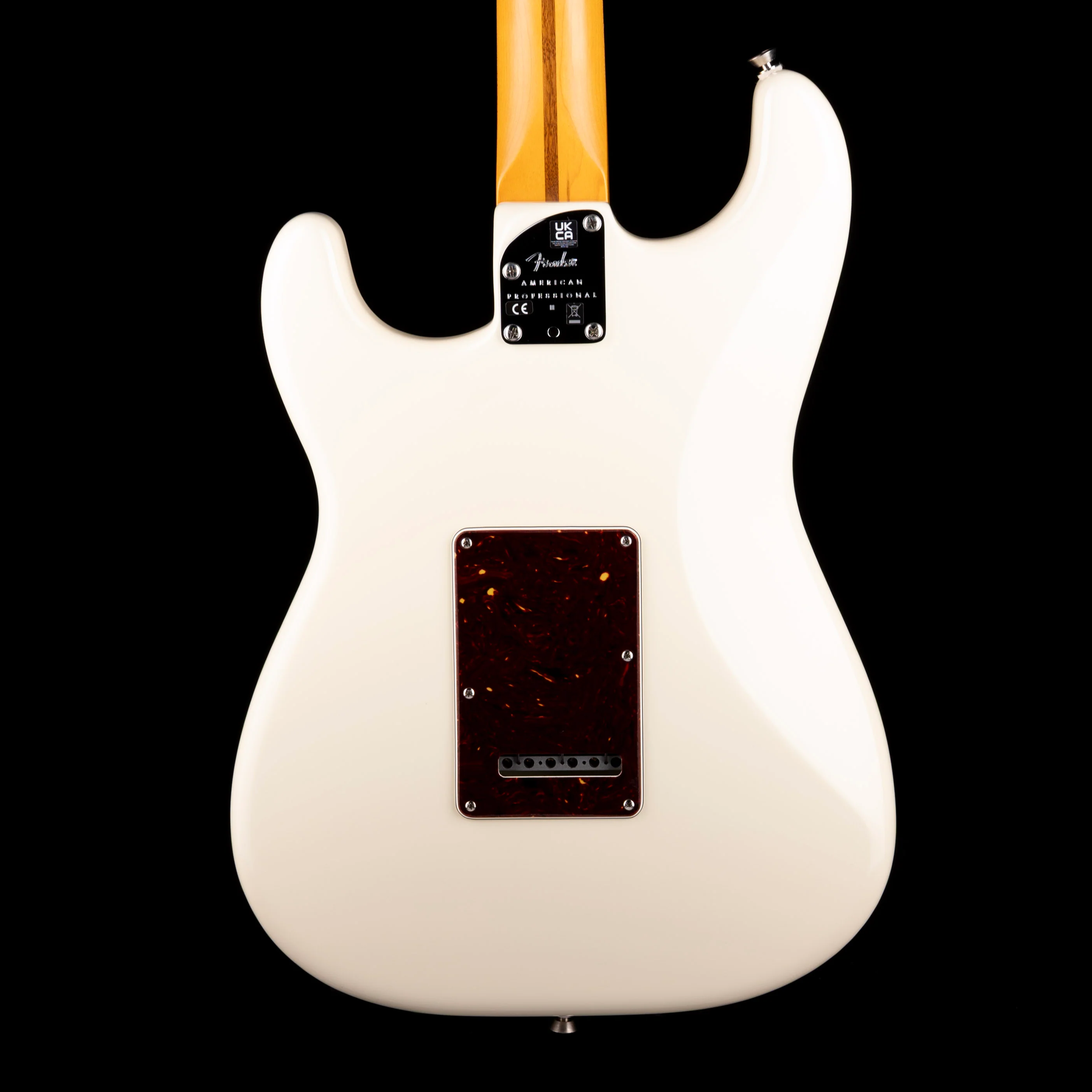 Pre Owned 2023 Fender American Professional II Stratocaster Olympic White With OHSC - Image 8