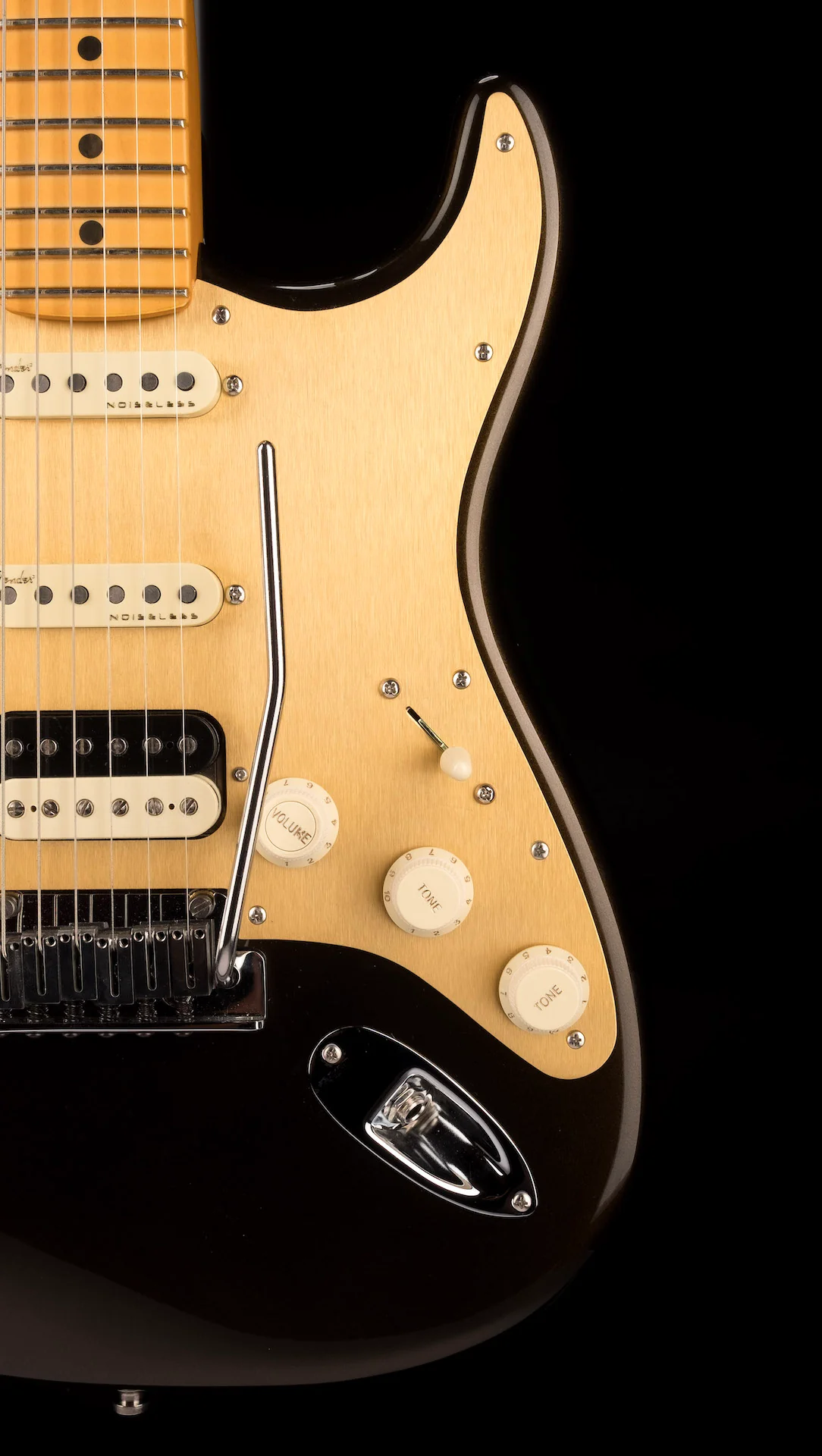 Pre Owned 2023 Fender American Ultra Stratocaster HSS Texas Tea With OHSC - Image 9