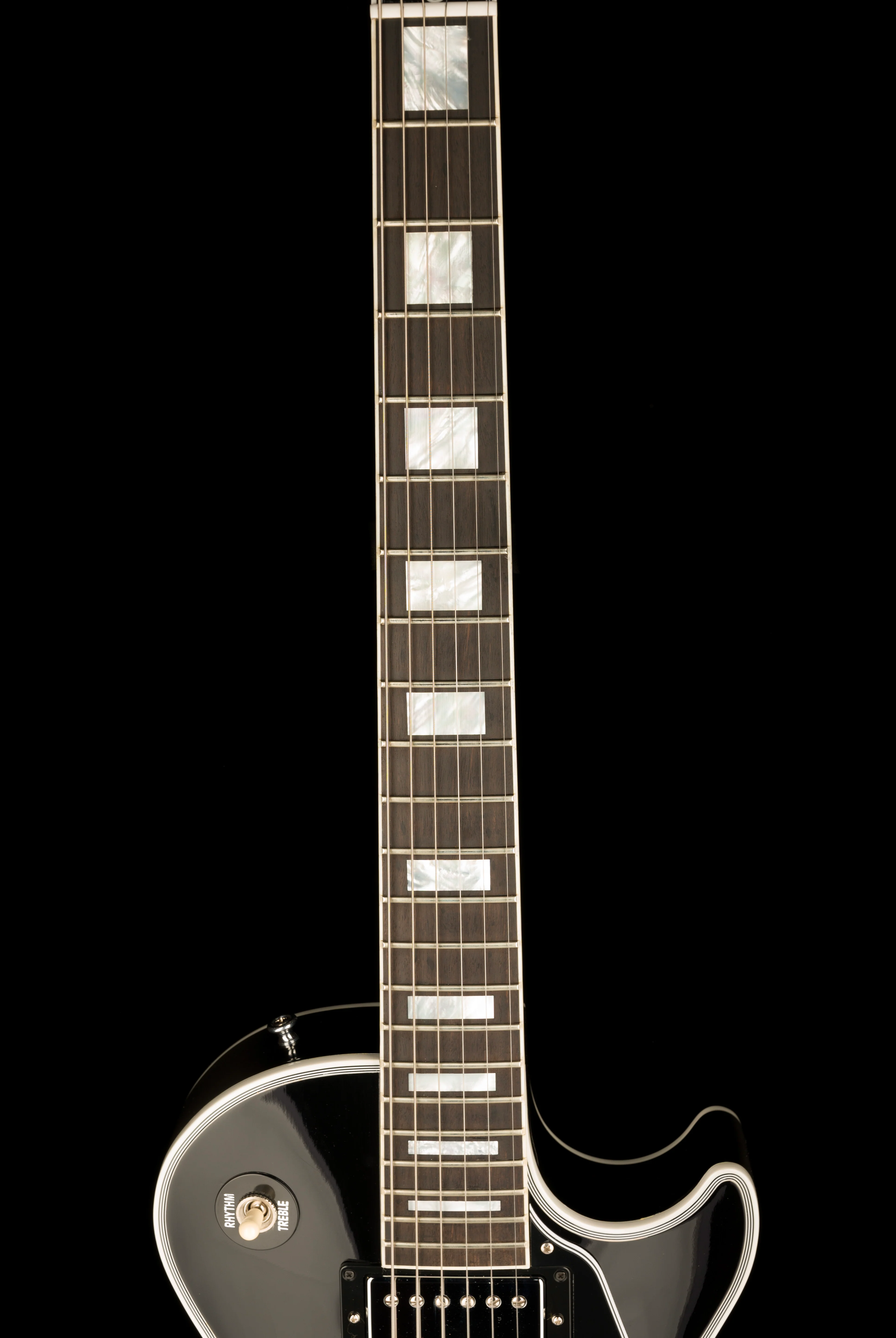 Pre Owned 2023 Gibson Custom Shop Les Paul Custom Silverburst With OHSC - Image 12