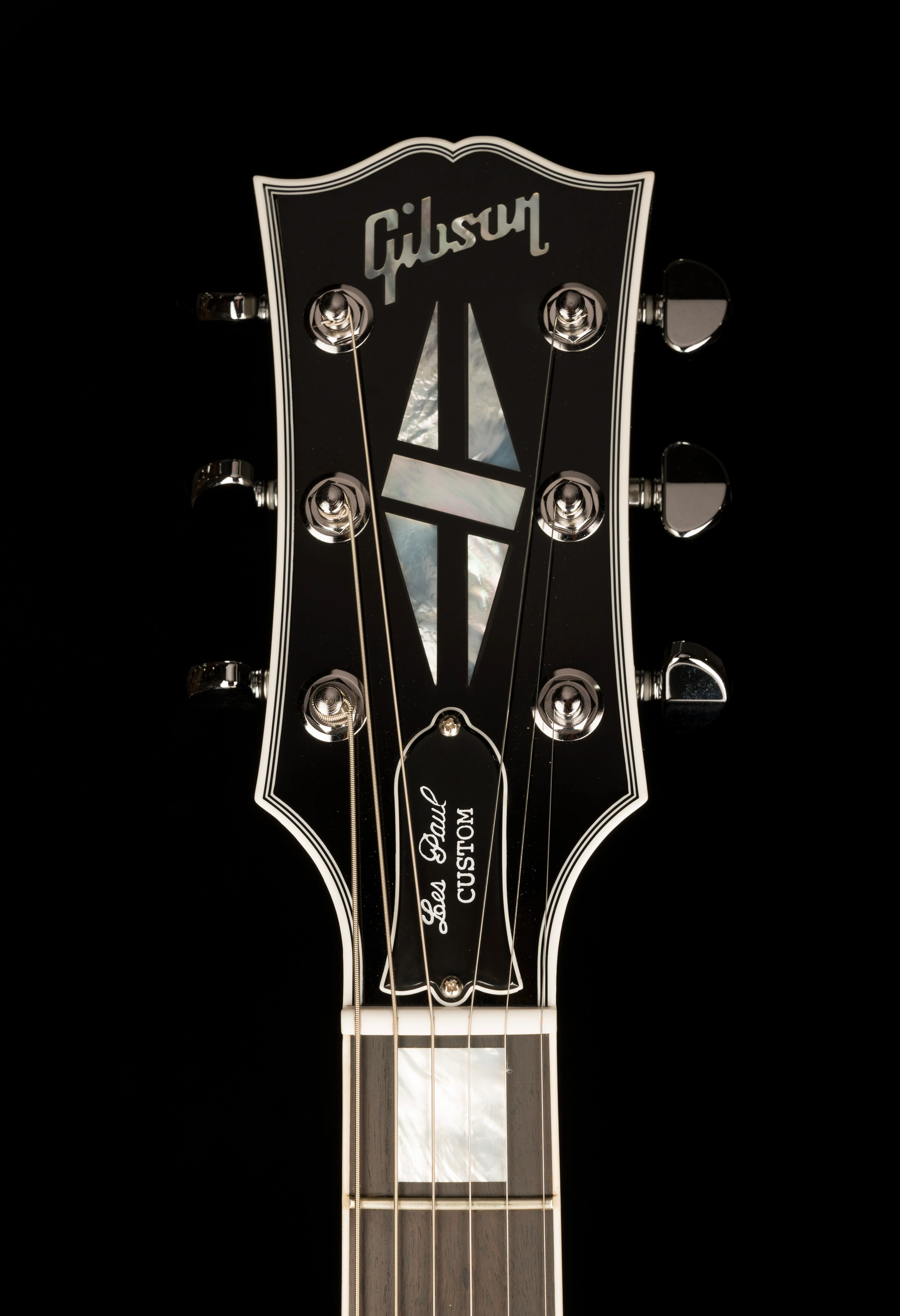Pre Owned 2023 Gibson Custom Shop Les Paul Custom Silverburst With OHSC - Image 13