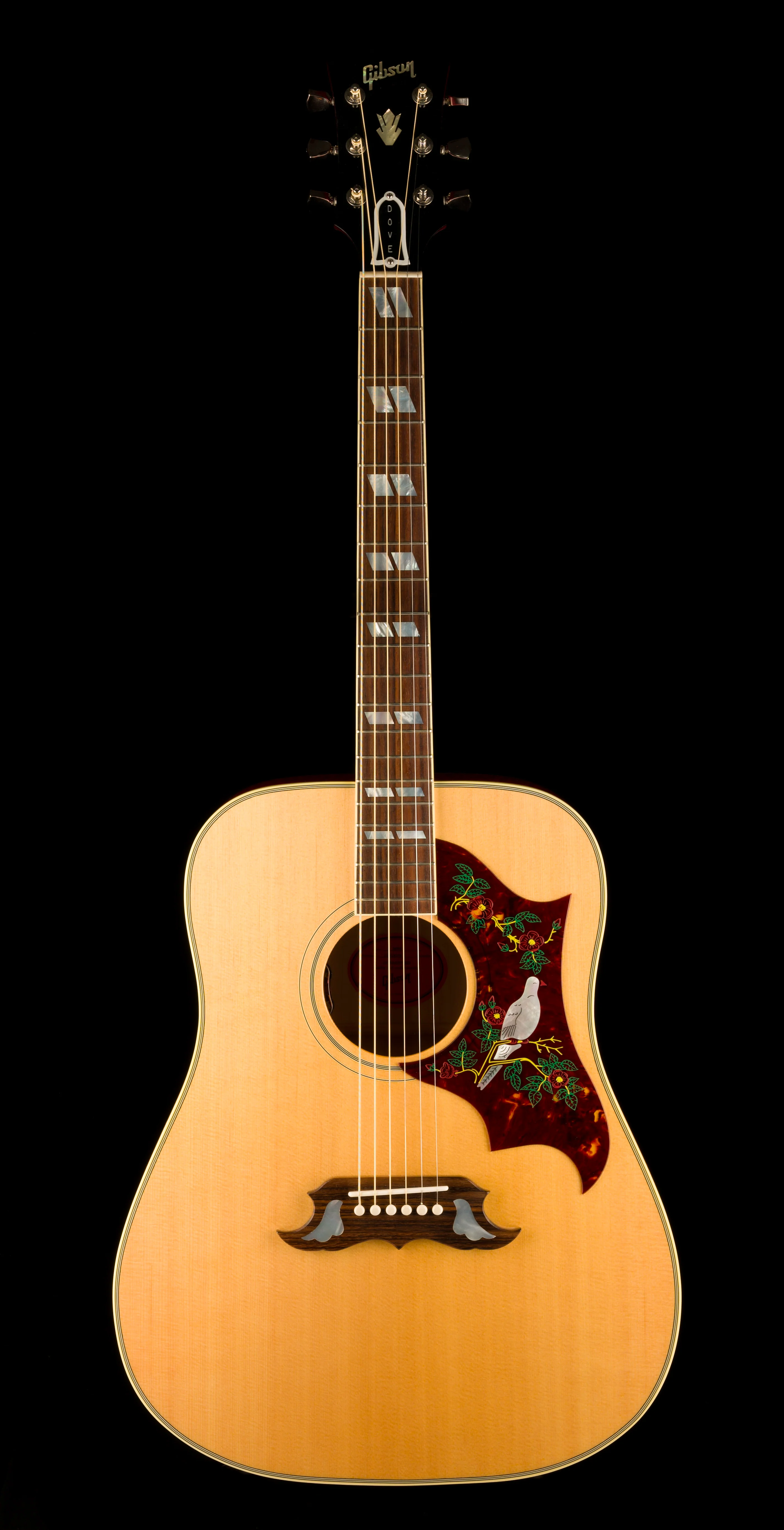 Pre Owned 2023 Gibson Dove Natural Acoustic Guitar With OHSC - Image 2