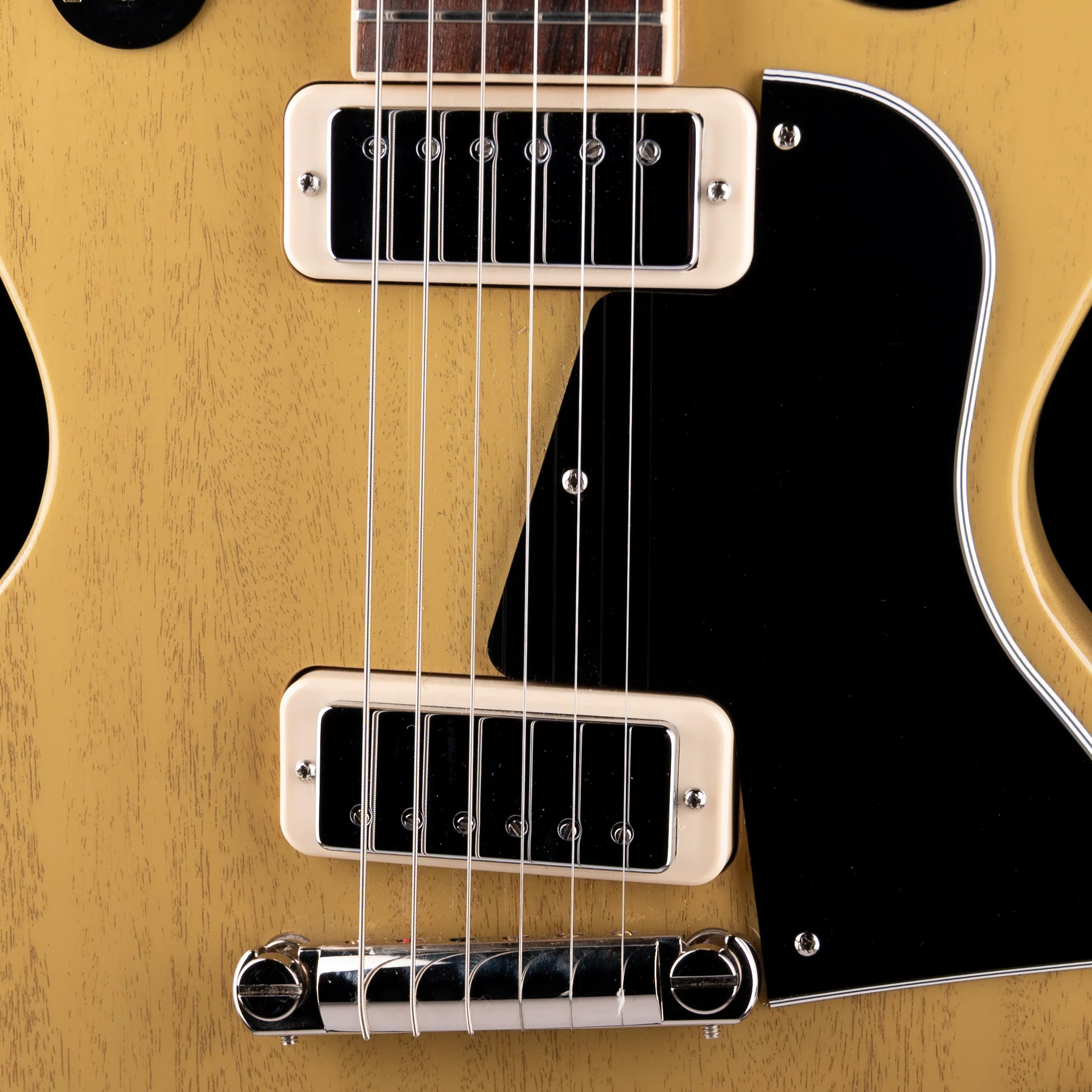 Pre Owned 2023 Gibson Les Paul Special TV Yellow With Upgraded Pickups With OHSC - Image 4
