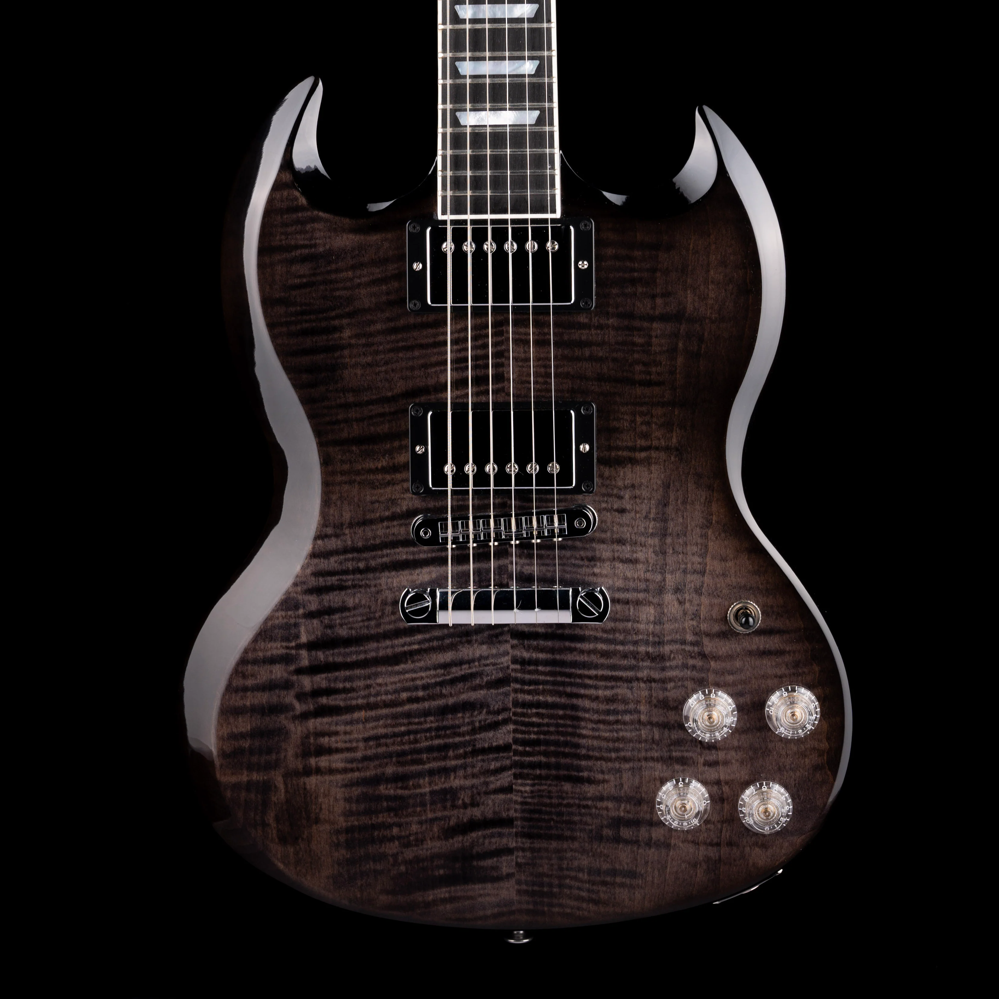 Pre Owned 2023 Gibson SG Modern Trans Black With OHSC