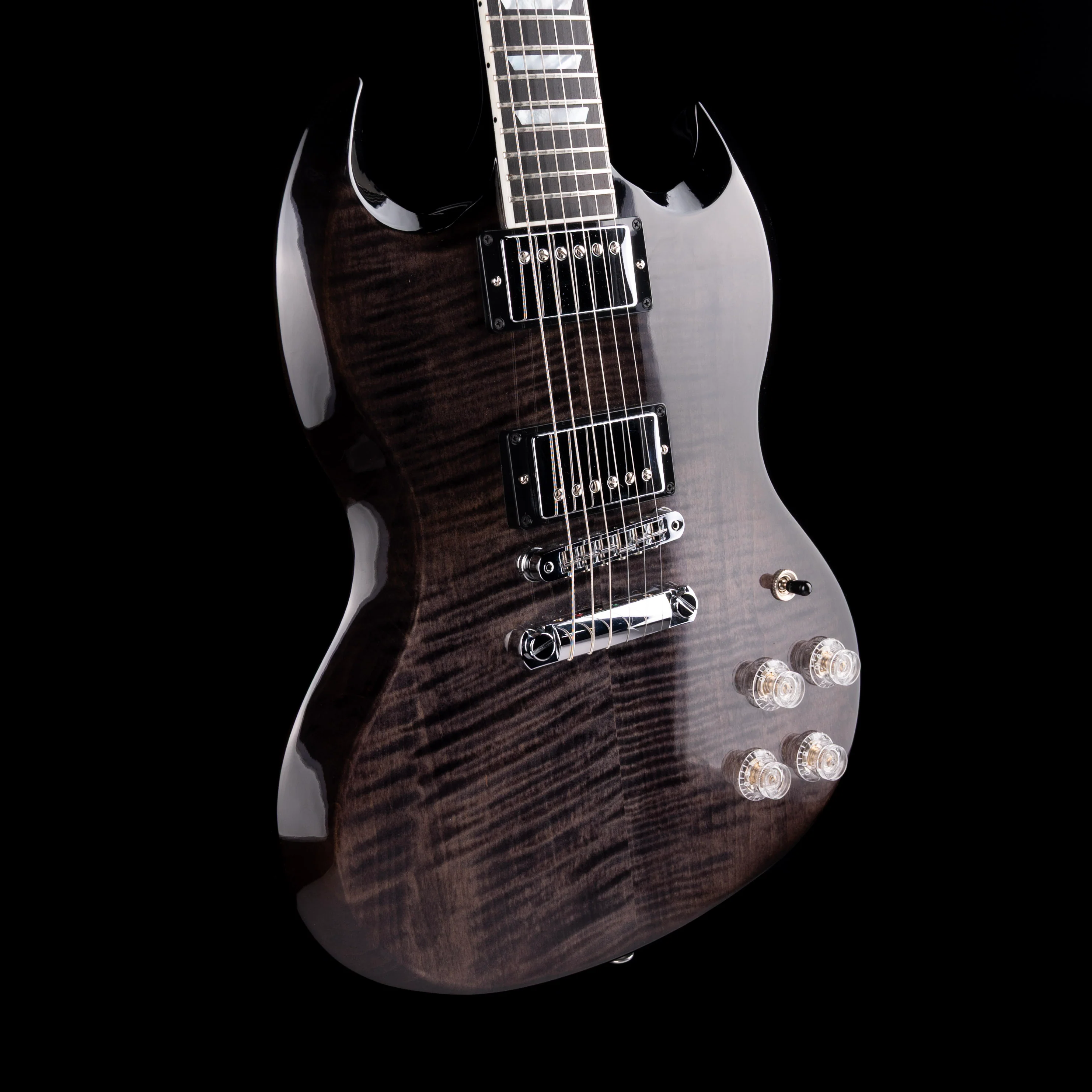 Pre Owned 2023 Gibson SG Modern Trans Black With OHSC - Image 6