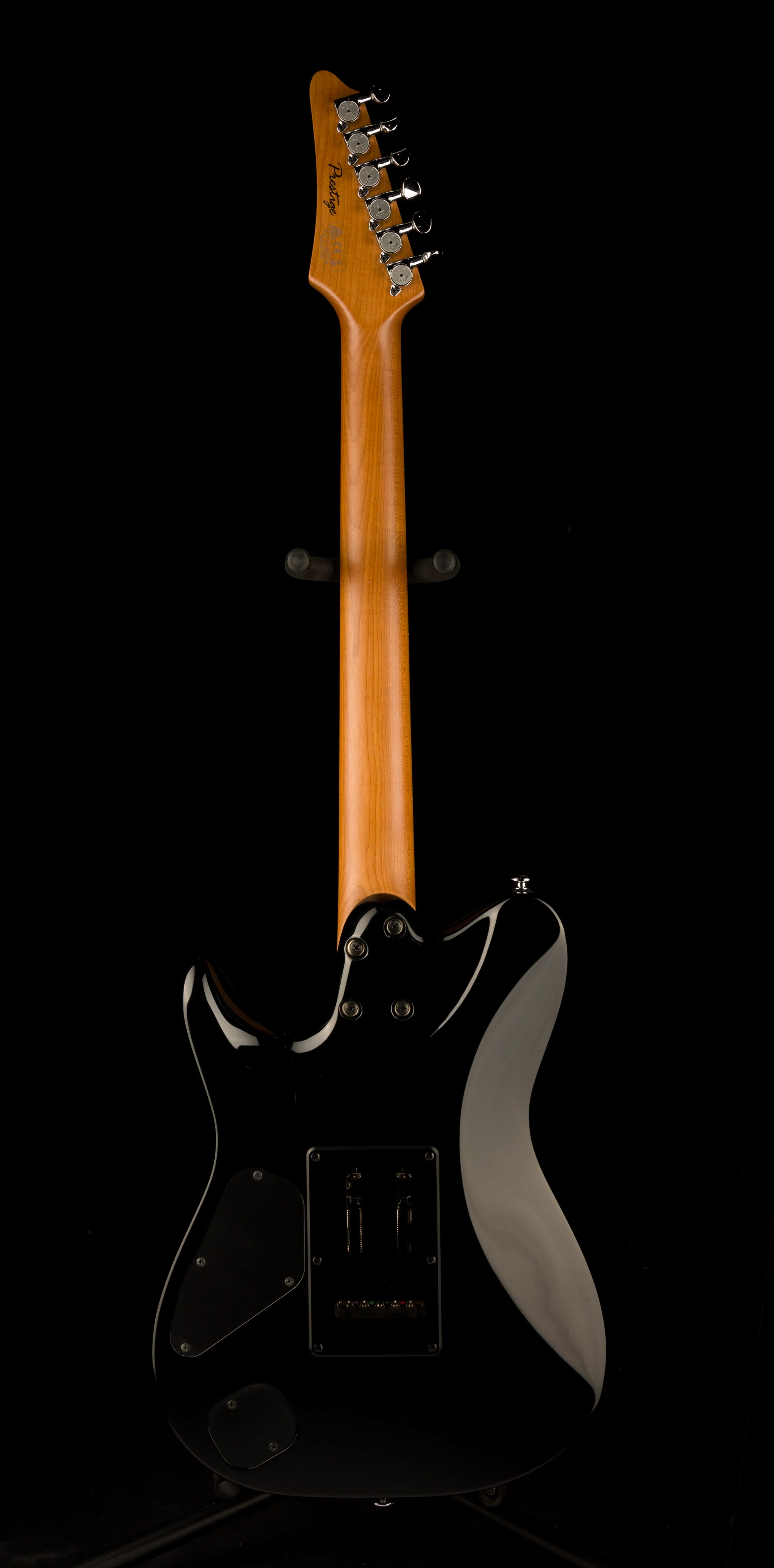 Pre Owned 2023 Ibanez Prestige AZS2200B Black Electric Guitar With OHSC - Image 14