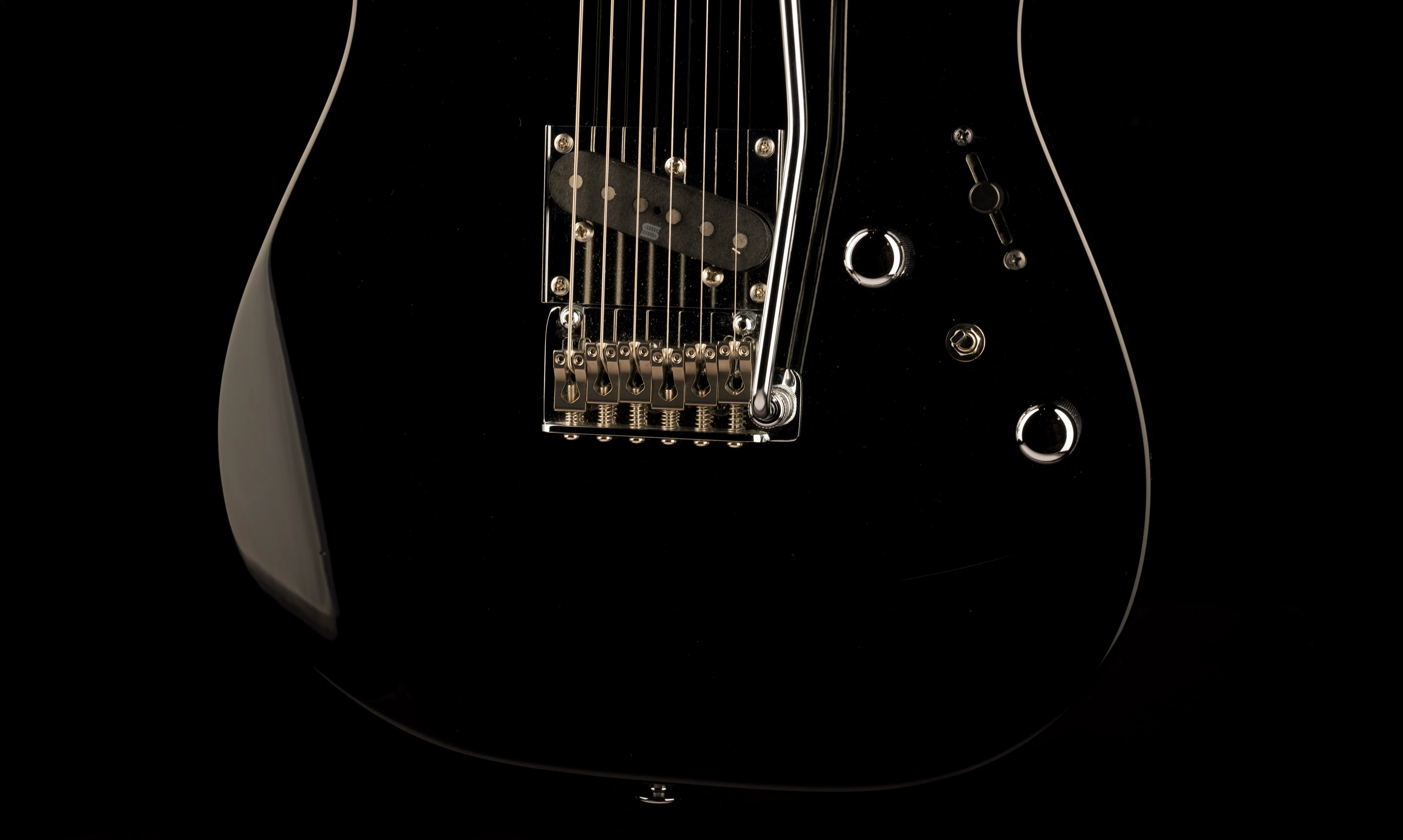 Pre Owned 2023 Ibanez Prestige AZS2200B Black Electric Guitar With OHSC - Image 5