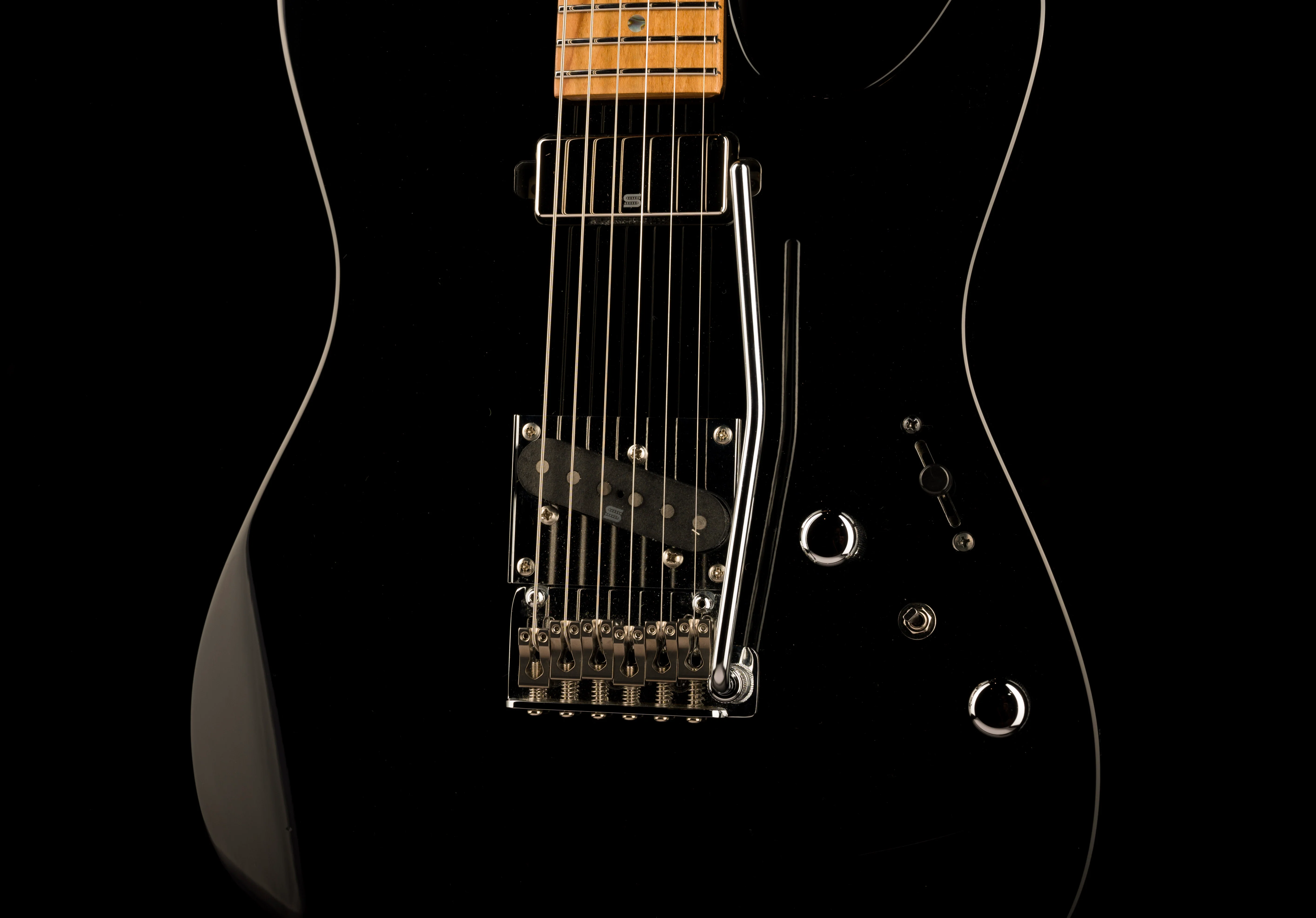 Pre Owned 2023 Ibanez Prestige AZS2200B Black Electric Guitar With OHSC - Image 6