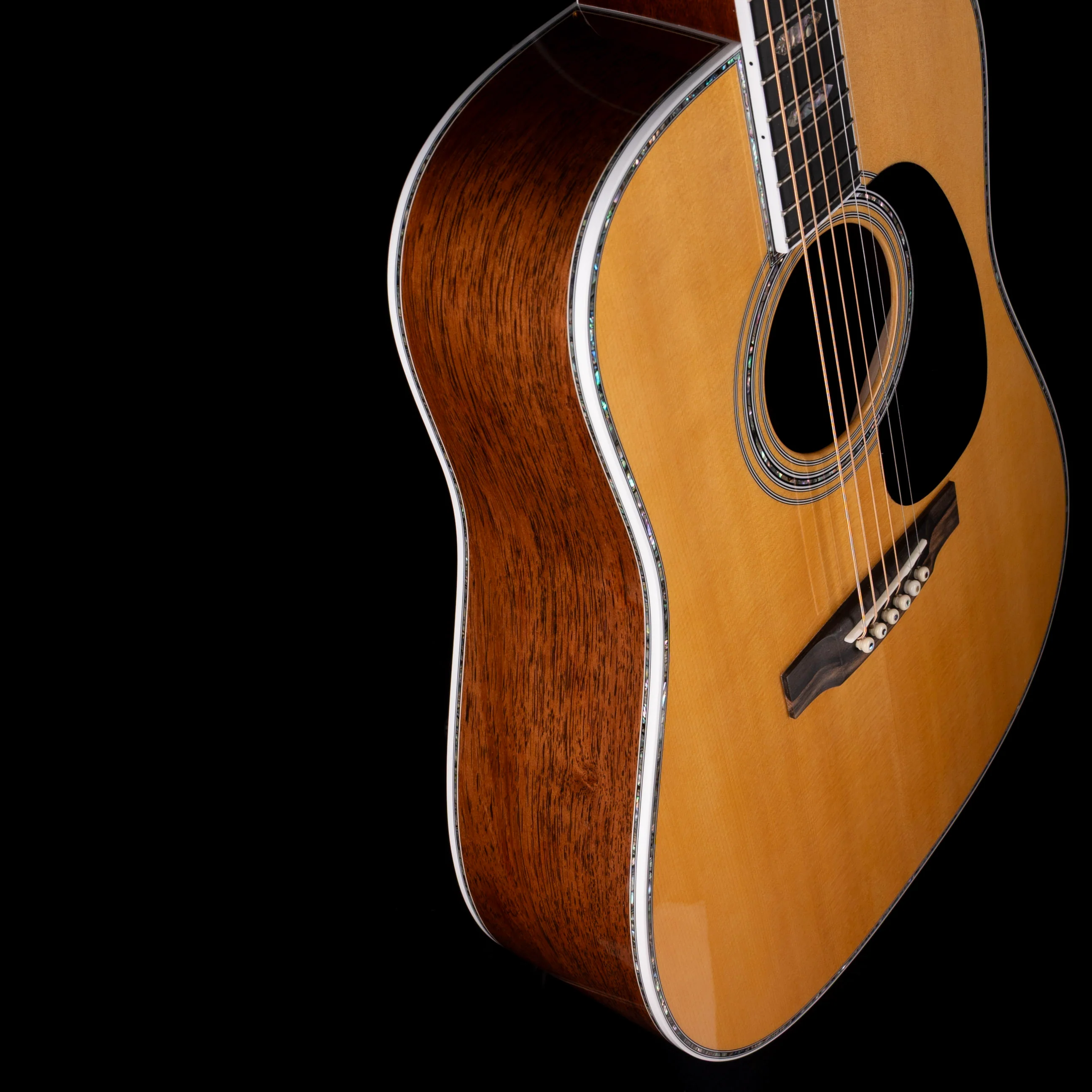 Pre Owned 2023 Martin Limited Edition Eric Clapton D-45 Madagascar Rosewood Acoustic Guitar With OHSC - Image 7