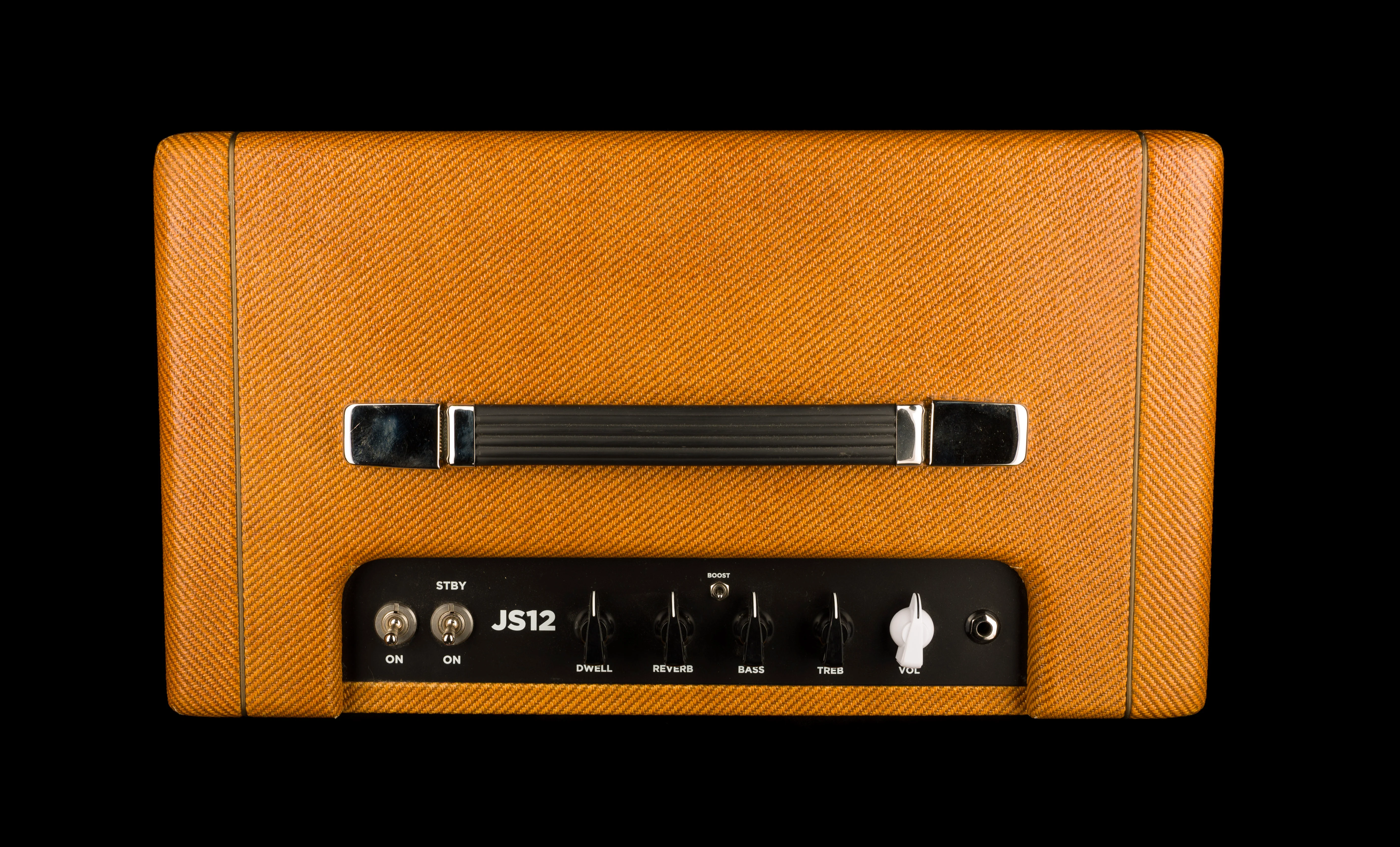 Pre Owned 2023 Morgan JS-12 Josh Smith Tweed Guitar Amp Combo with Footswitch - Image 11