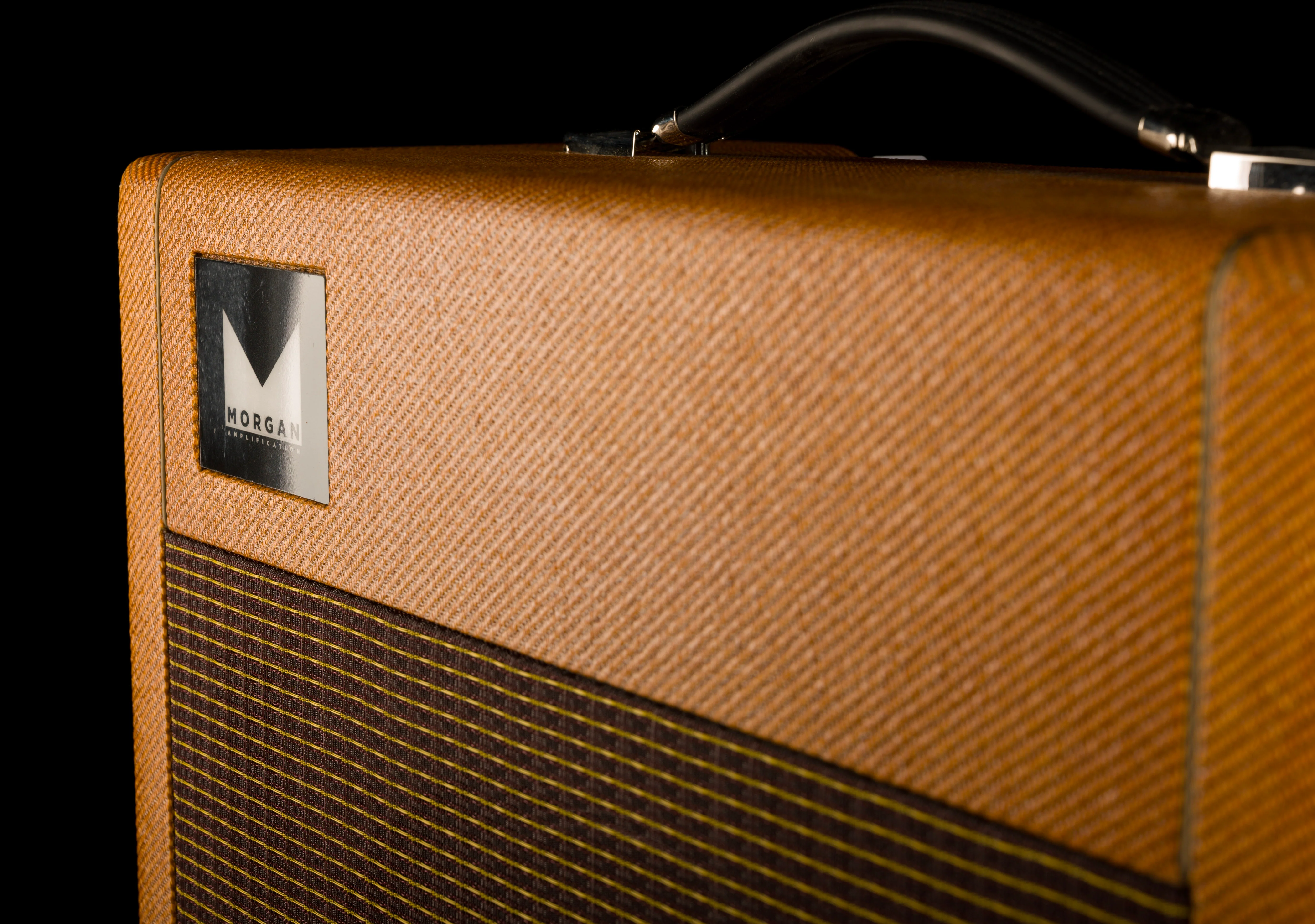 Pre Owned 2023 Morgan JS-12 Josh Smith Tweed Guitar Amp Combo with Footswitch - Image 4